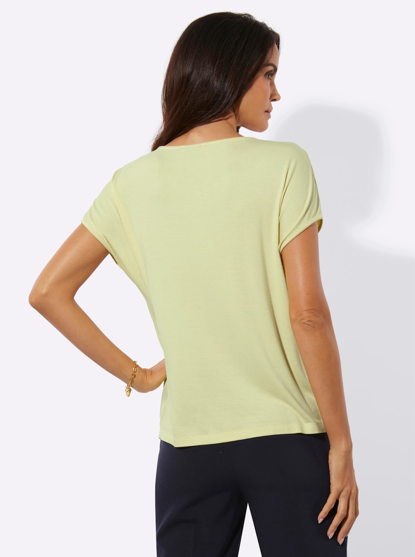 creation L Rundhalsshirt »Modal-Mix-Shirt« 1 tlg.