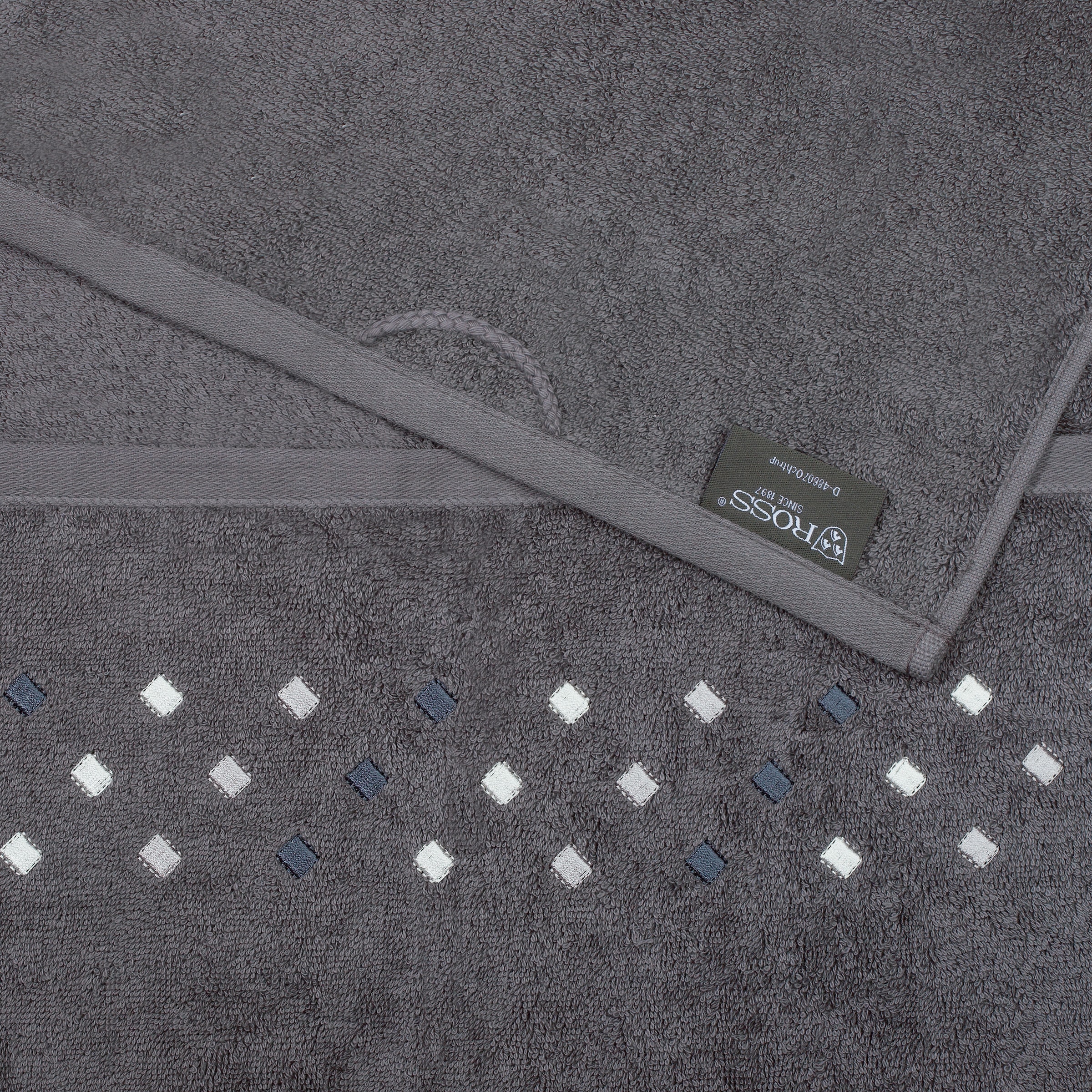 ROSS Duschtuch »Stoneline« aus feinster Baumwolle