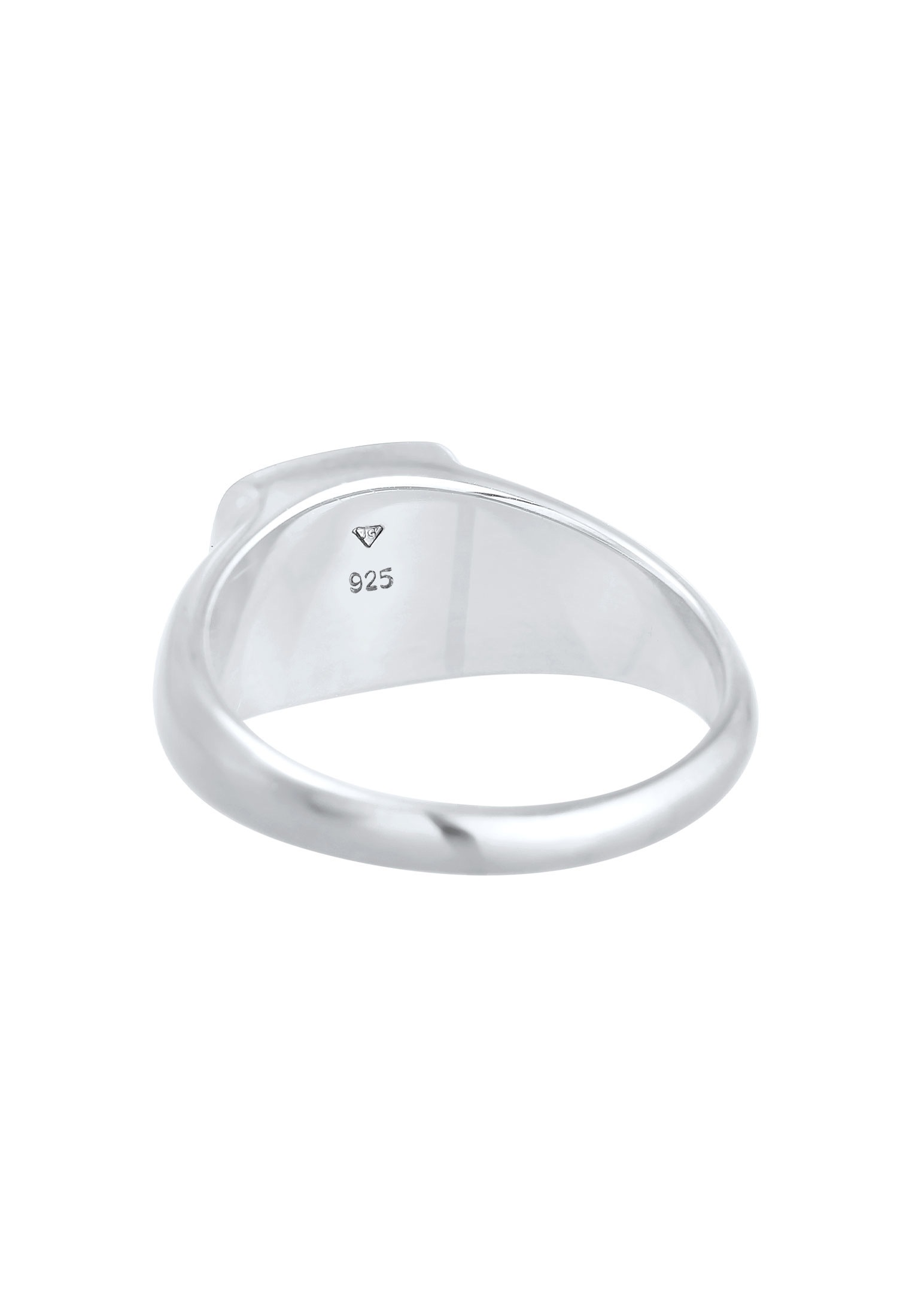 Elli Premium Siegelring »Ring Siegelring Sodalith Quadrat Klassik 925 Silber«