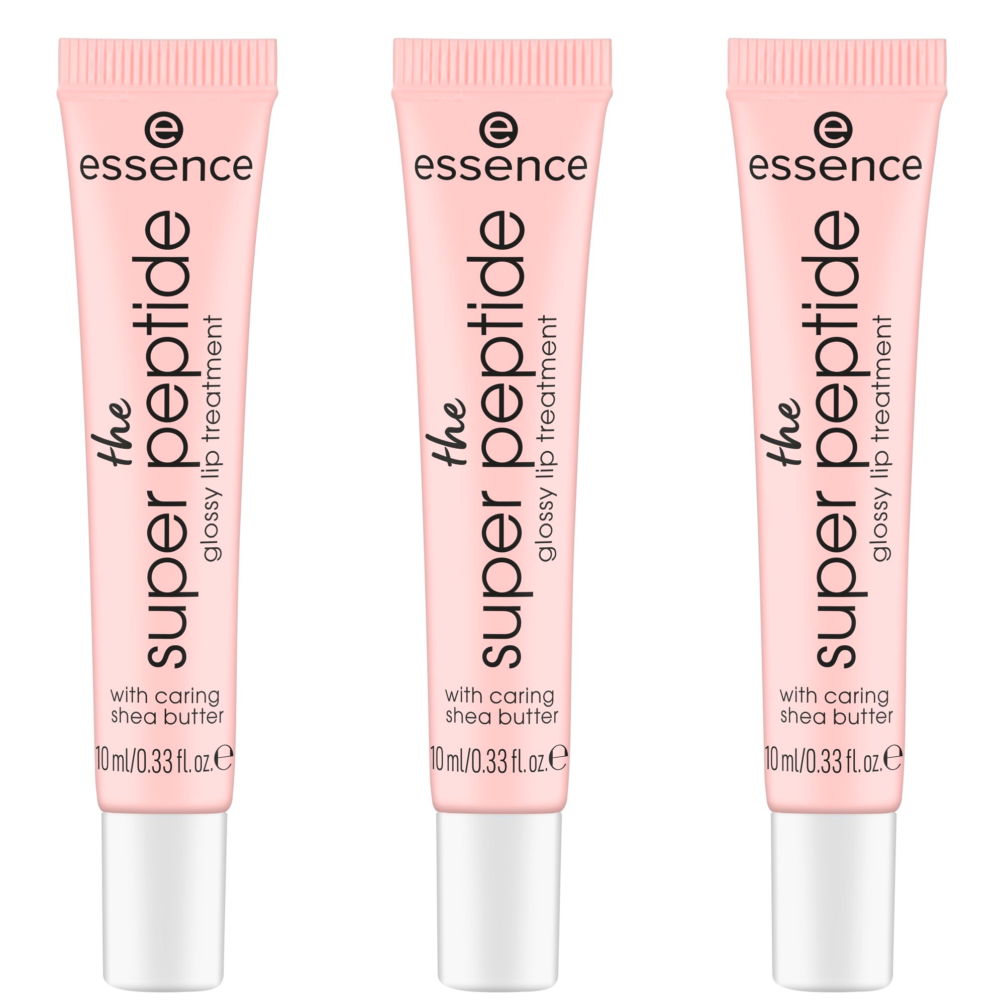 Lippenbalsam »the super peptide glossy lip treatment«, (Set, 3 tlg.), mit milchig...