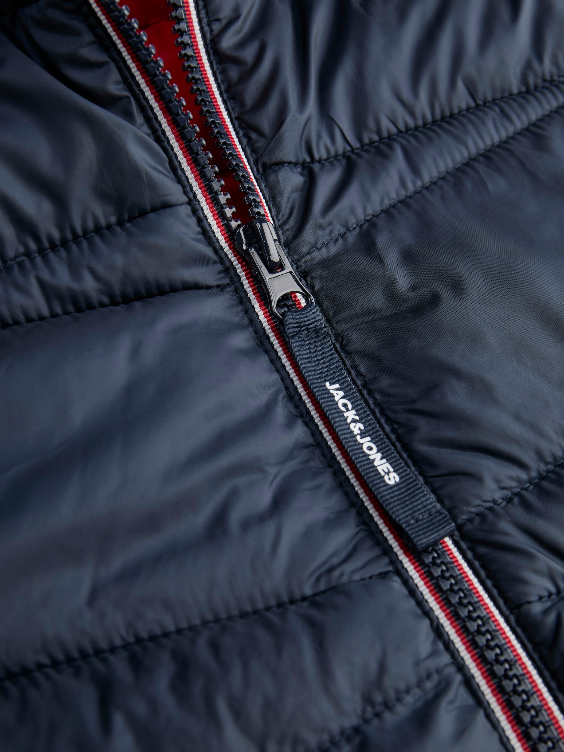 Jack & Jones Steppjacke »JJWEST LIGHT PUFFER HOOD« mit Kapuze