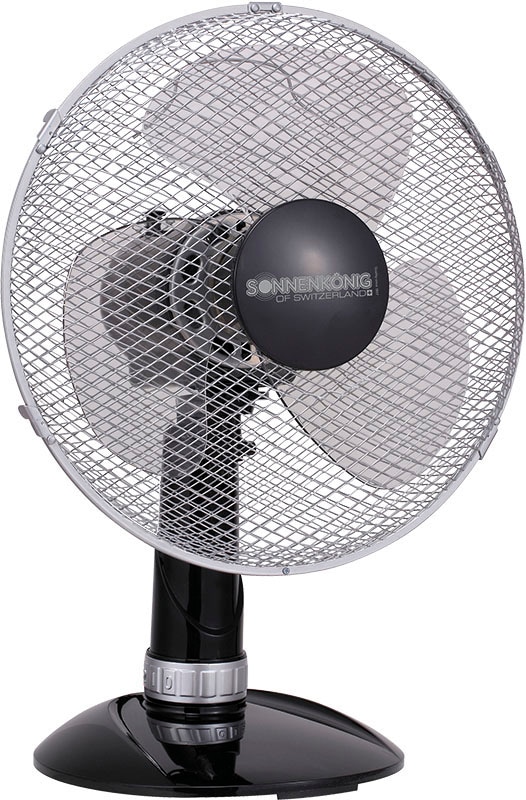 Sonnenkönig Tischventilator »10500011 / Black 12«
