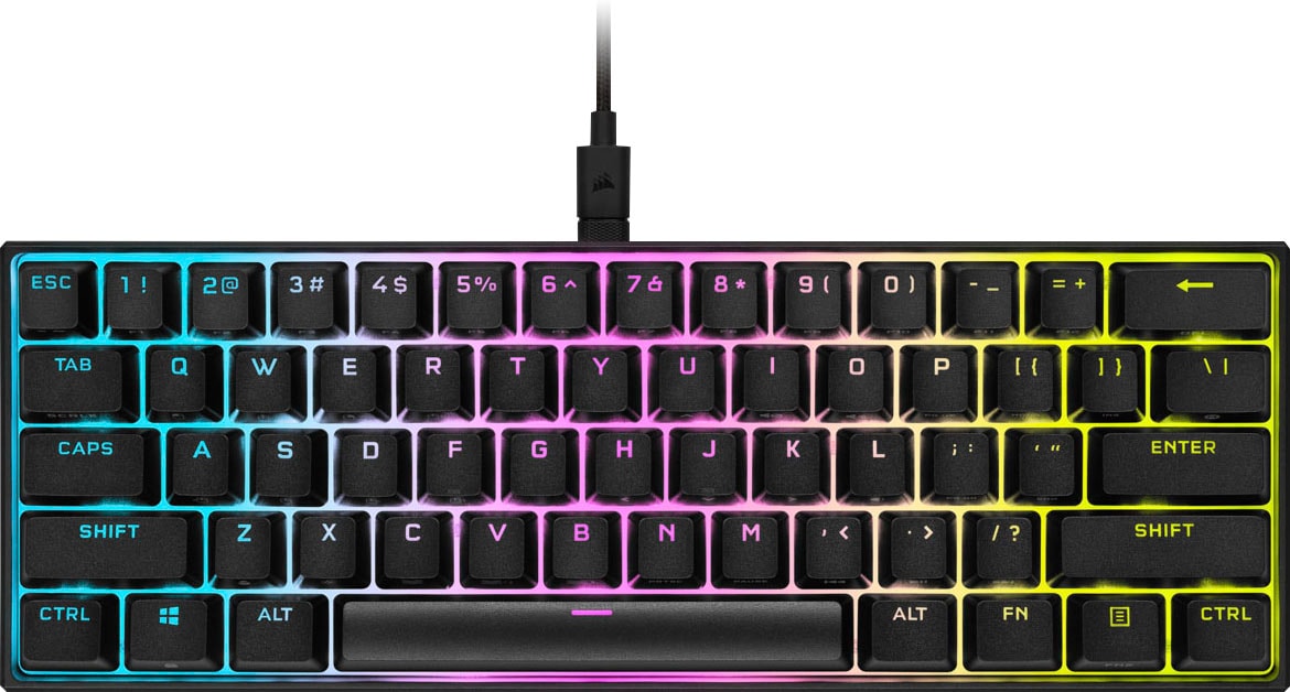 Gaming-Tastatur »K65 Mini MX Speed«, (Fn-Tasten-Gaming-Modus)