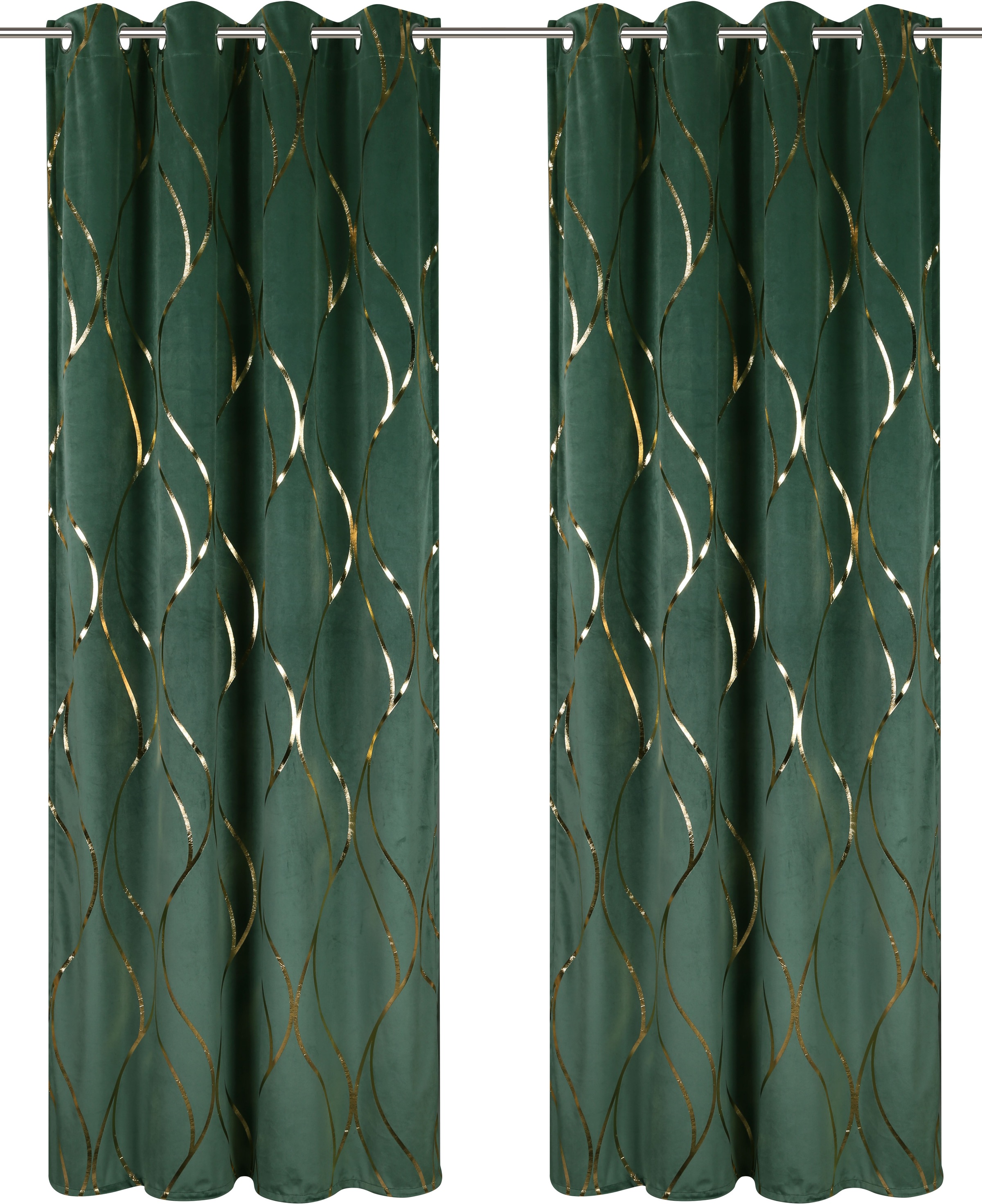 Leonique Vorhang »Mika«, (1 St.), bestellen OTTO verschiedene Größen, blickdicht, bei Samt bedruckt