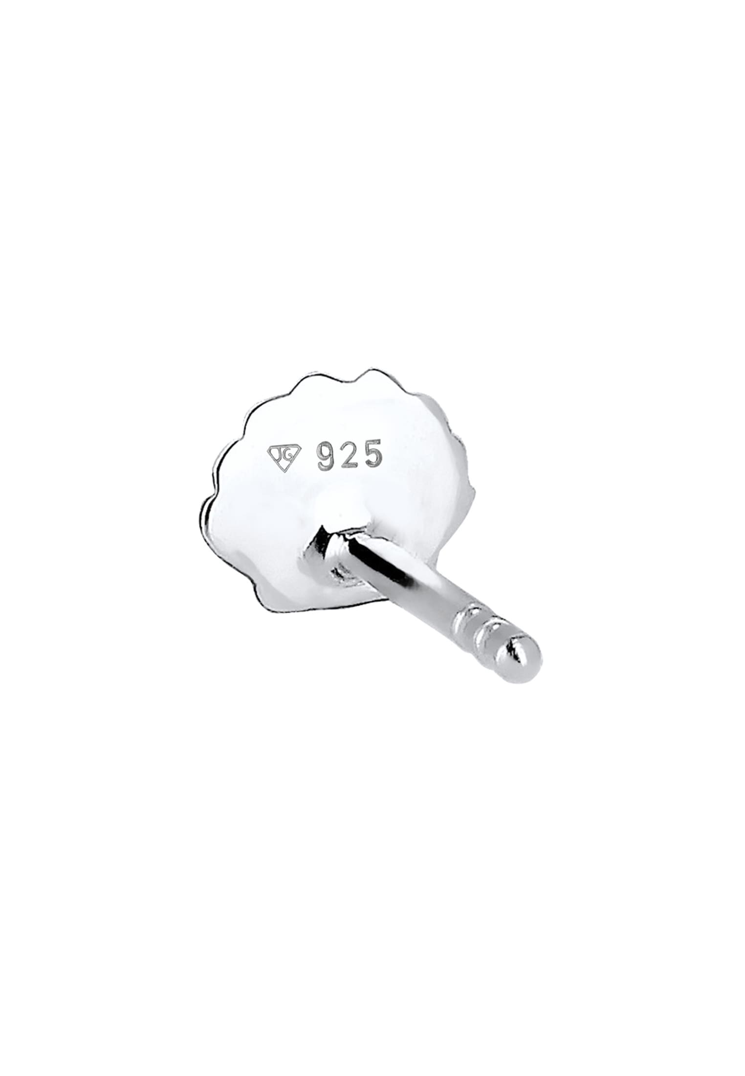 Elli Piercing-Set »Ohrringe Single Ohrstecker Muschel 925 Silber«