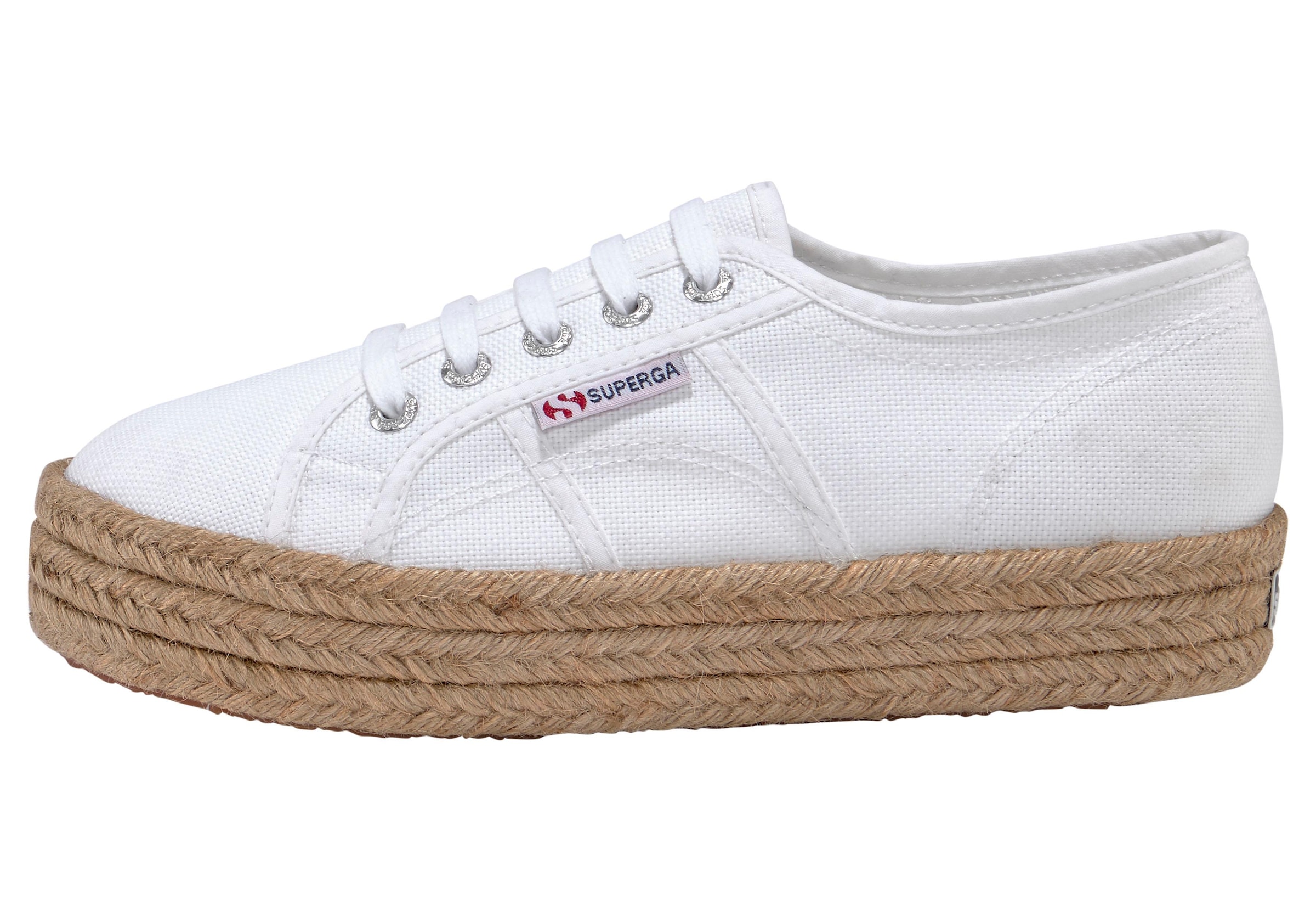 Superga Plateausneaker »COTROPW«, mit klassischem Canvas-Obermaterial