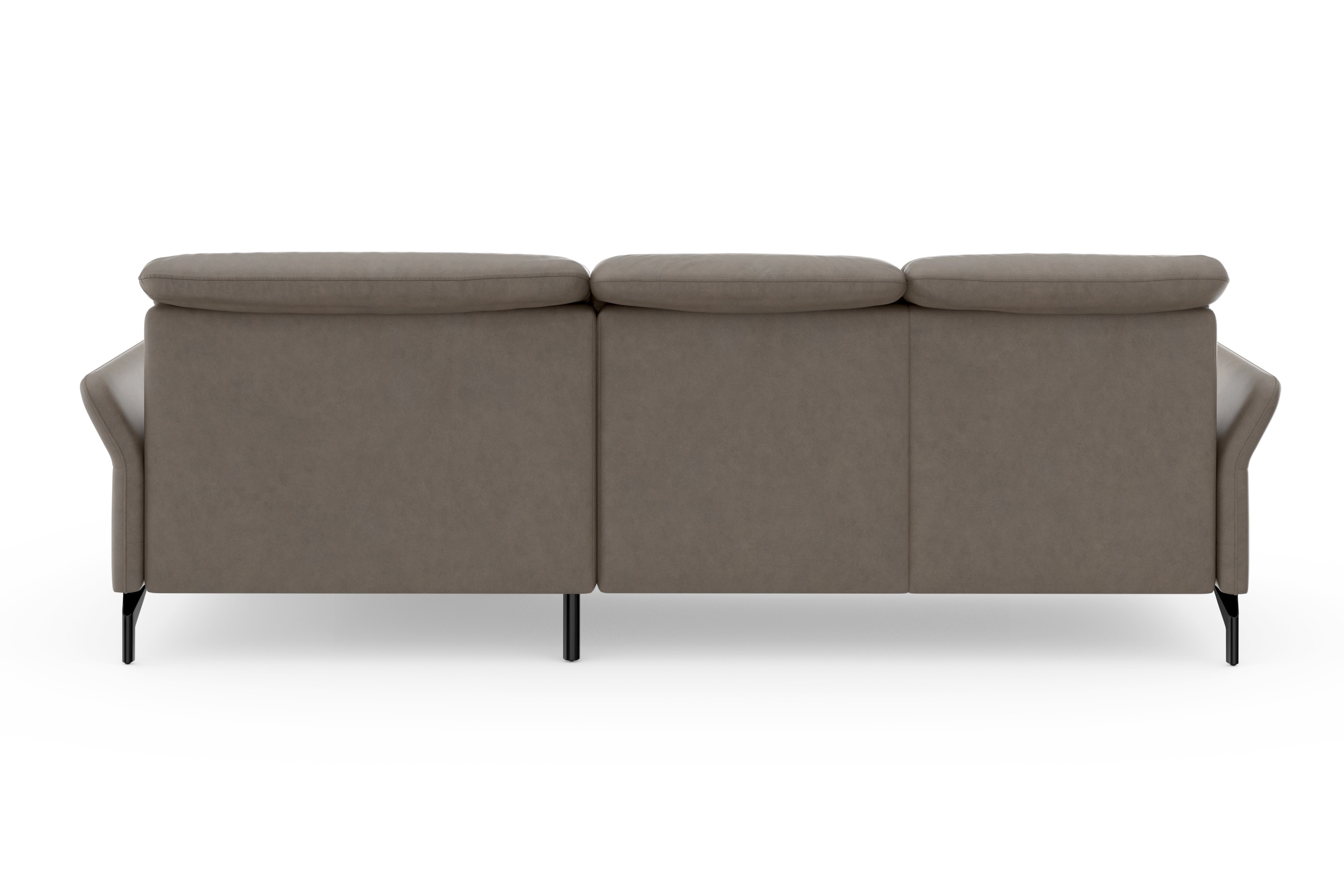 sit&more Ecksofa »Fashion L-Form«, wahlweise mit Kopfteilverstellung und Vorziehsitz, motorisch