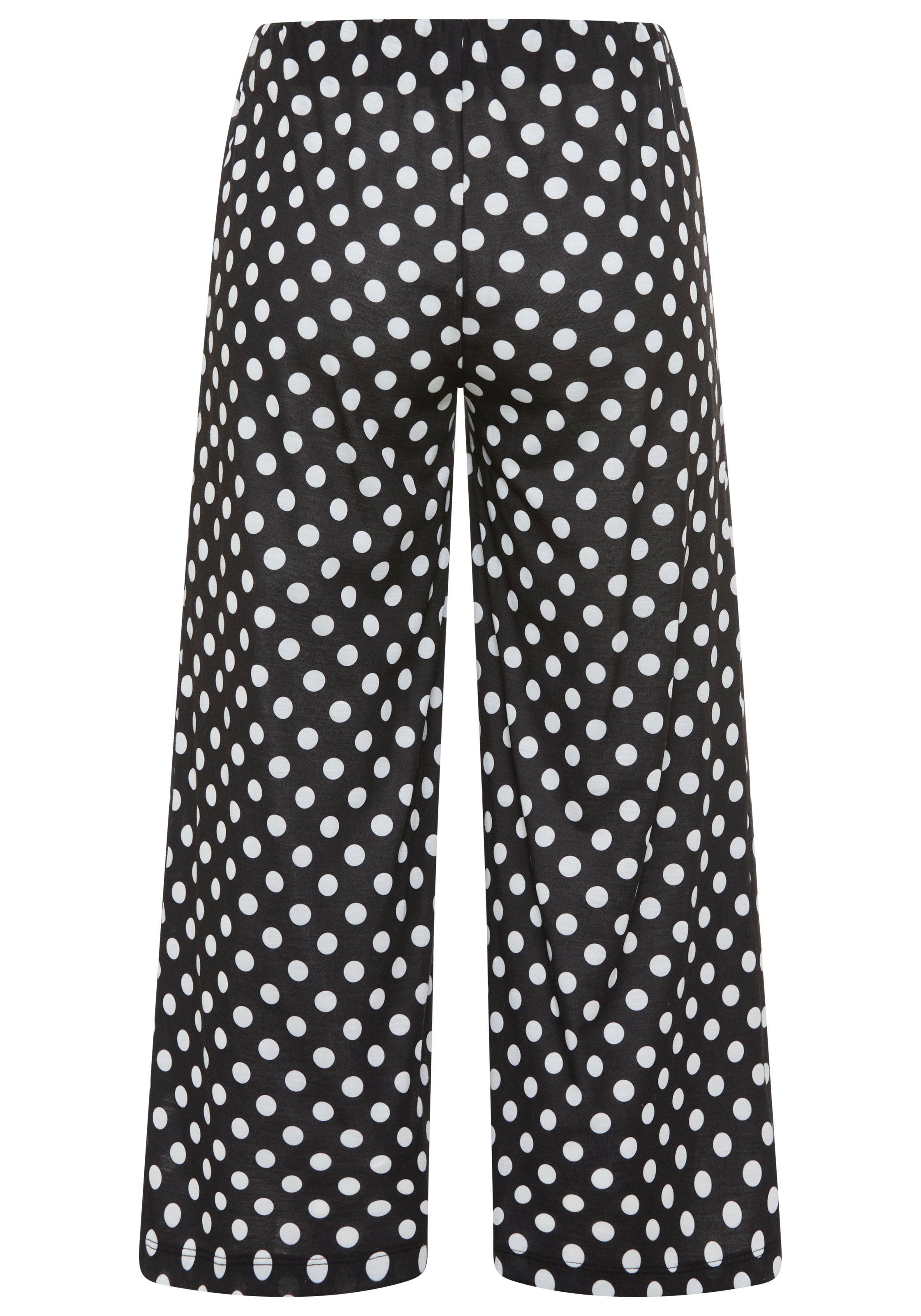 Laura Scott Jerseyhose »CULOTTE«  aus Polyester, mit gepunkteter Optik