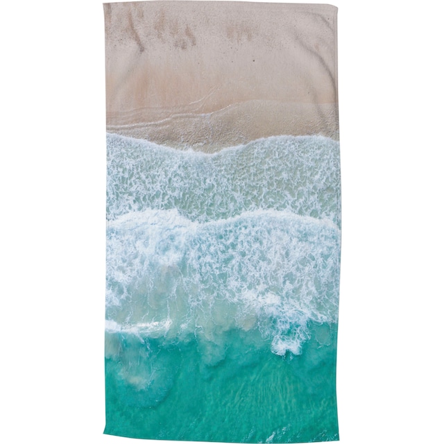 good morning Strandtuch »Holiday«, (1 St.), Strand Motiv, mit weißer  Rückseite kaufen bei OTTO