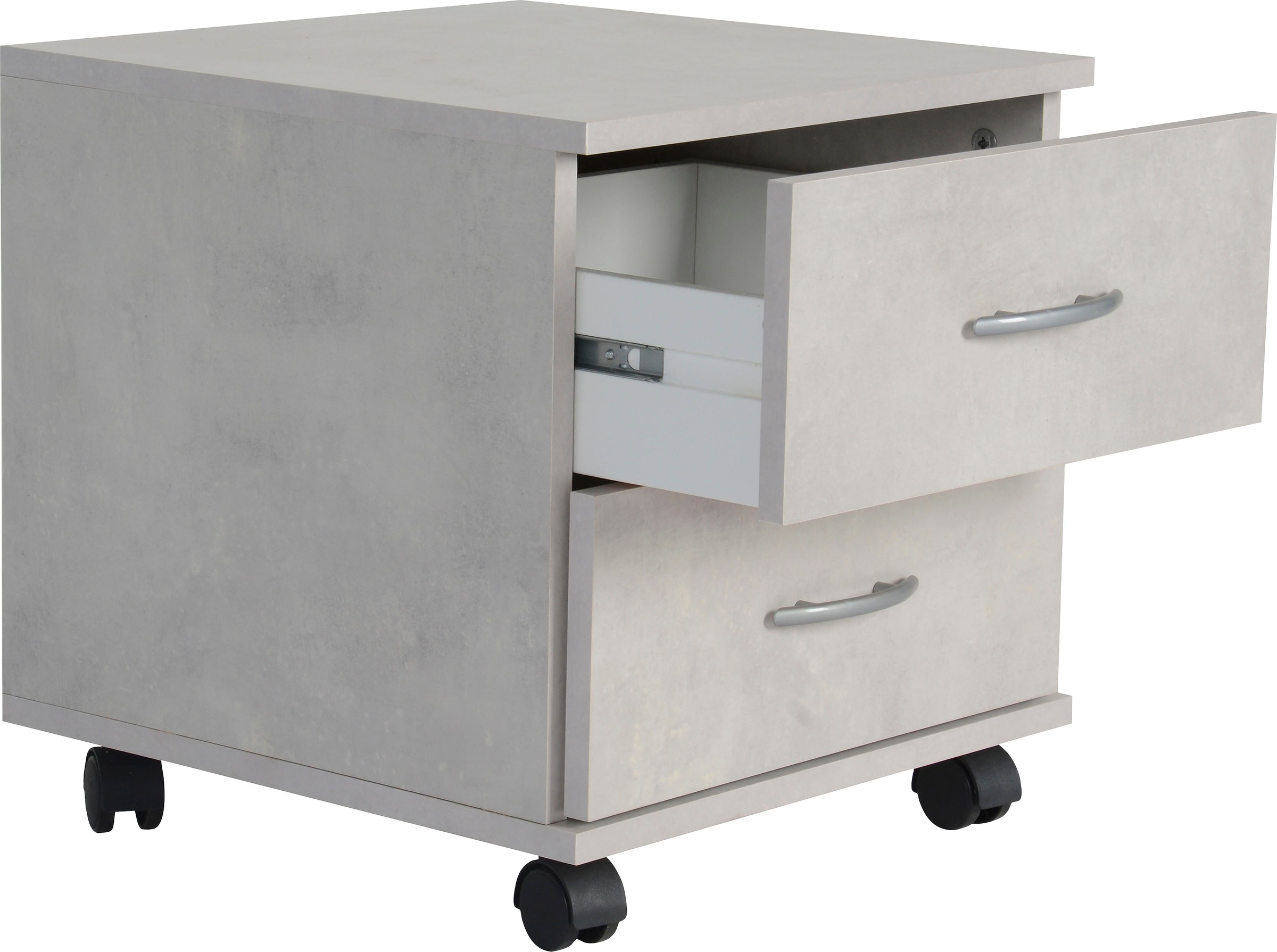 VOGL Möbelfabrik Rollcontainer »Barrie, Bürocontainer, Nachtschrank«, (1 St.), Ausführungen mit/ohne Schubladen, Höhe 41 cm, Made in Germany