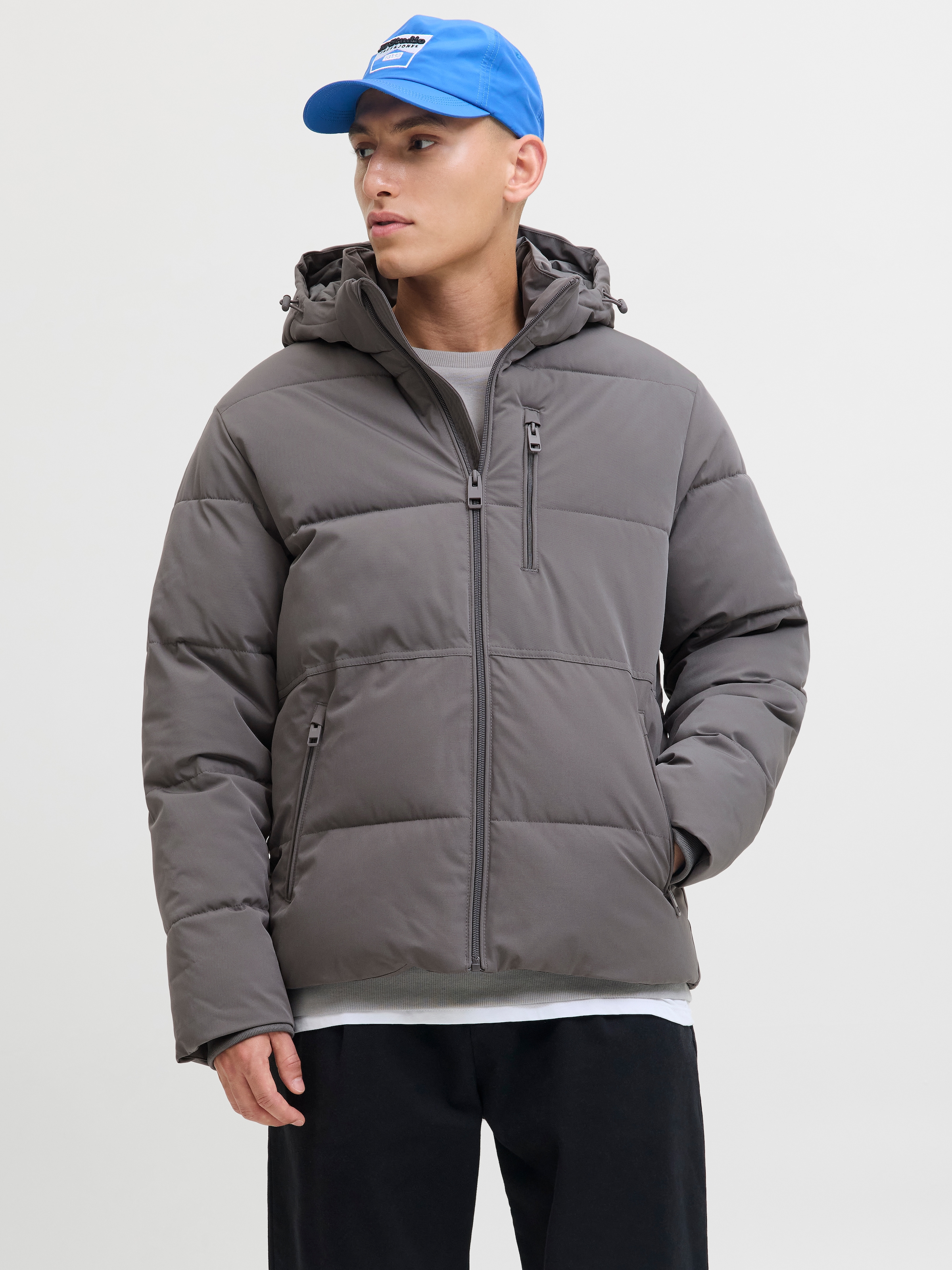 Jack & Jones Steppjacke »JJEOWEN PUFFER SN« mit Kapuze