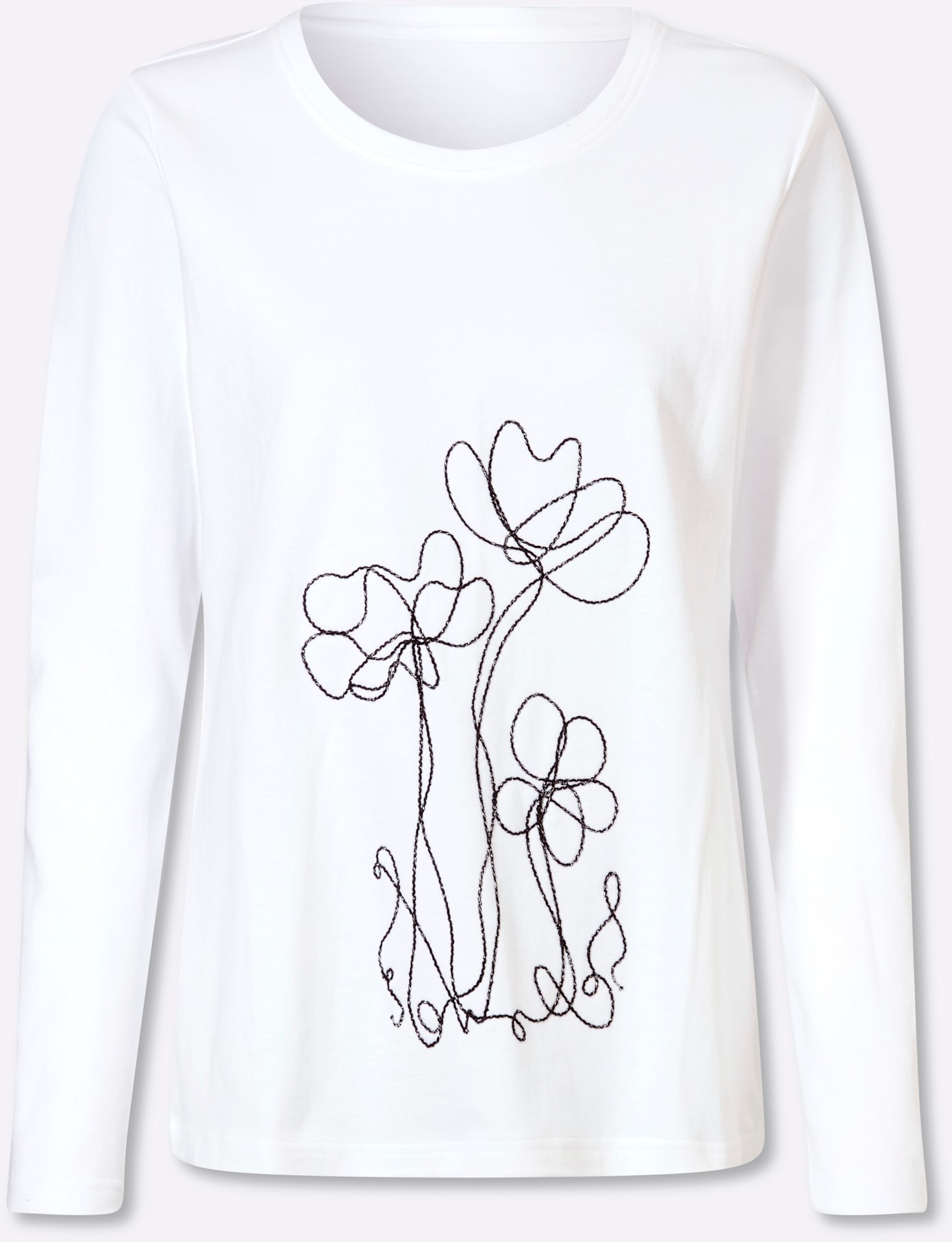 Inspirationen Langarmshirt »Rundhals-Shirt« 1