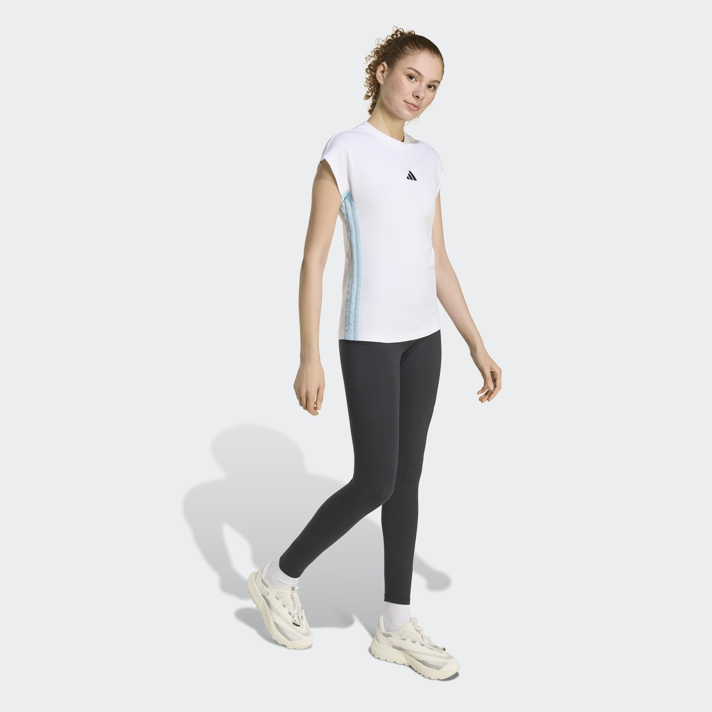 adidas Sportswear T-Shirt »ESSENTIALS 3-STREIFEN SINGLE JERSEY«