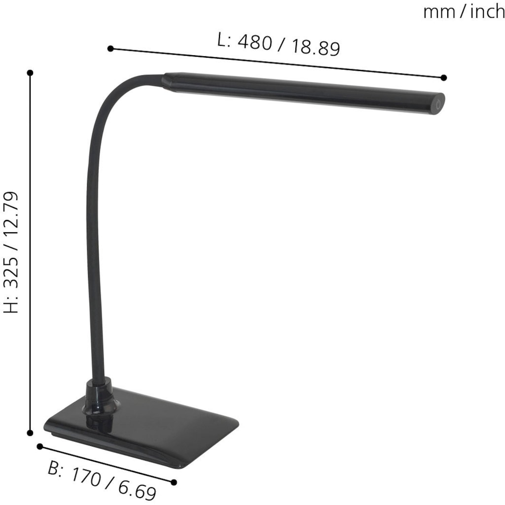 EGLO LED Tischleuchte »LAROA«, 1 flammig-flammig