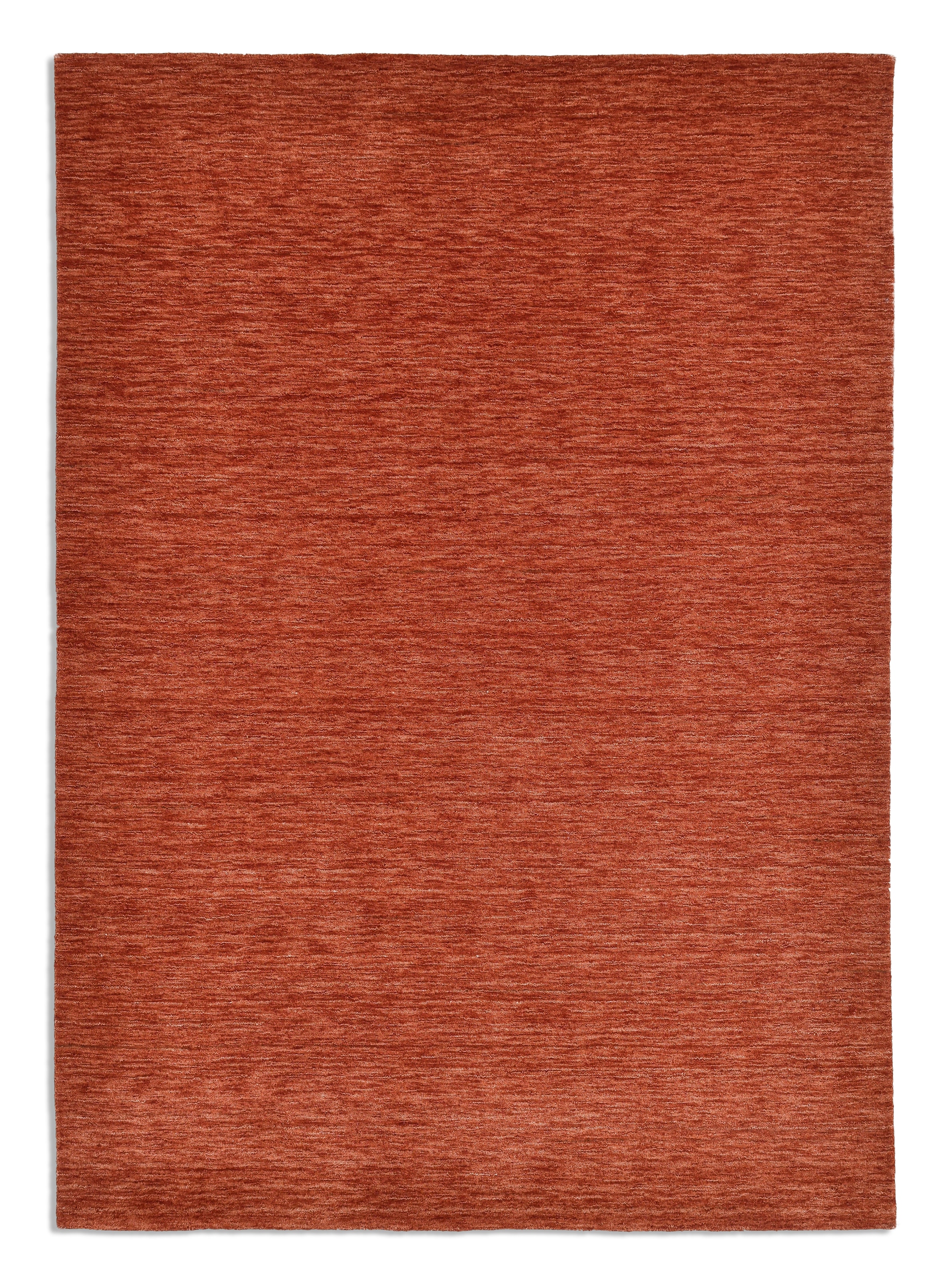 OTTO home Wollteppich »Karchau« rechteckig 13 mm Höhe Handweb Teppich, meliert, reine Wolle, handgewebt, brilliante Farben