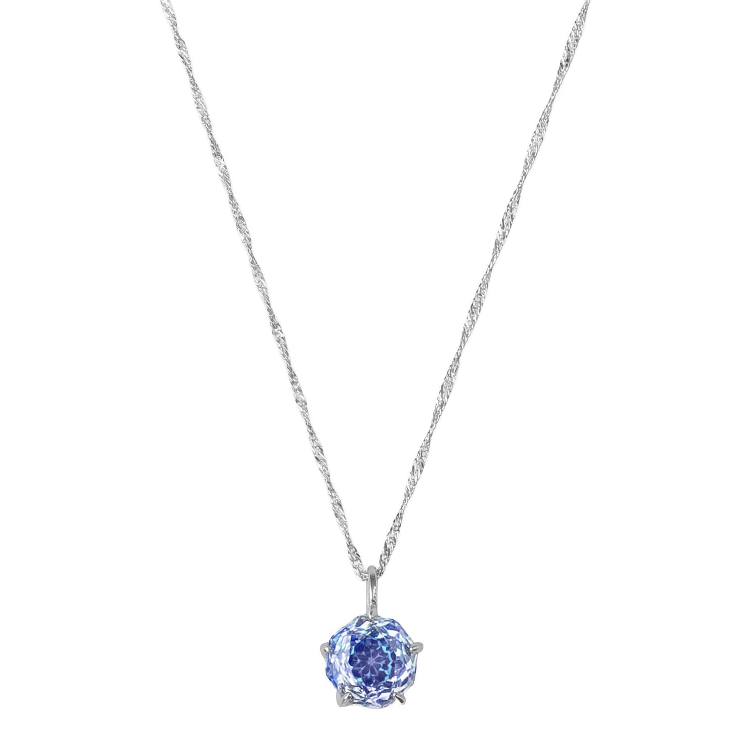 Amor Kette ohne Anhänger »Schmuck, Geschenk, Solitär-Optik« mit Zirkonia (synth.)