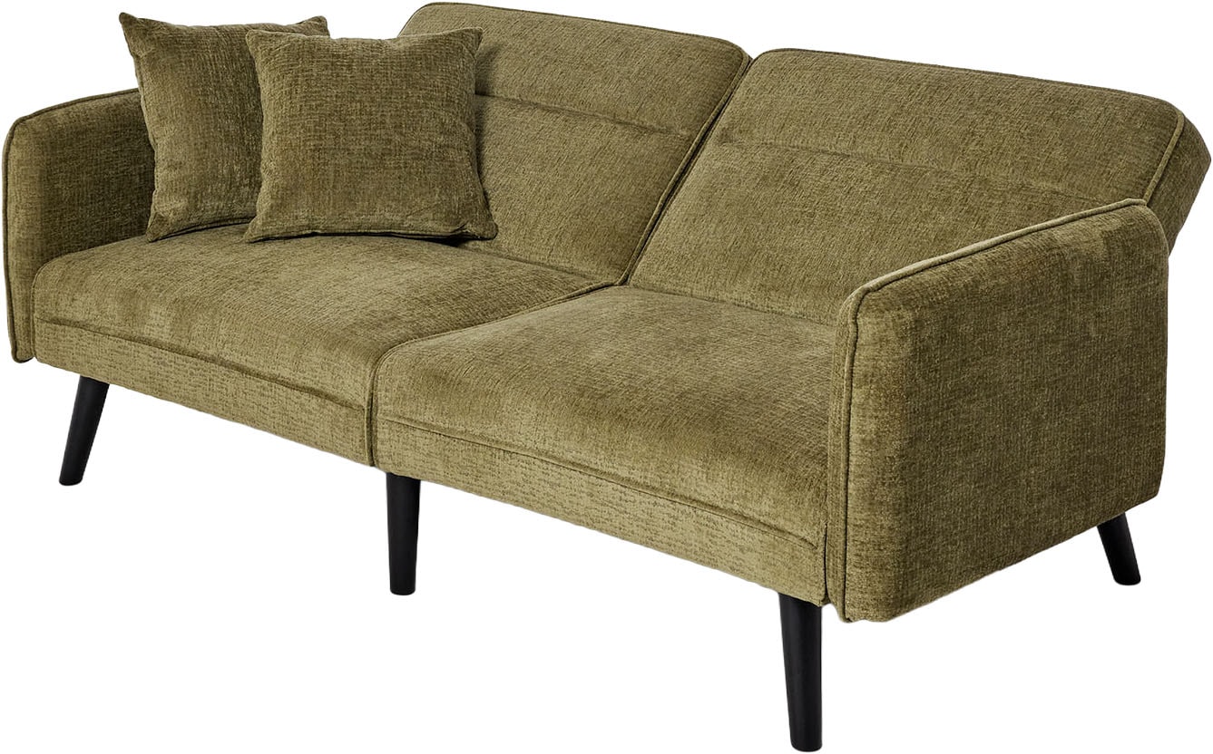 Jahnke Schlafsofa »CHILLAX LINE« mit Relax-und Schlaffunktion, inkl. Kissen, Breite 191 cm