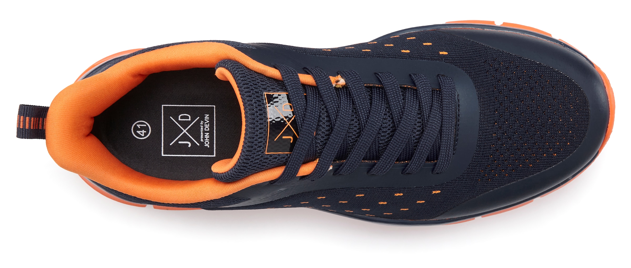 John Devin Sneaker »Schnürschuh«, im Sport-Look, Freizeitschuhe, Schnürhalbschuhe, Halbschuh VEGAN