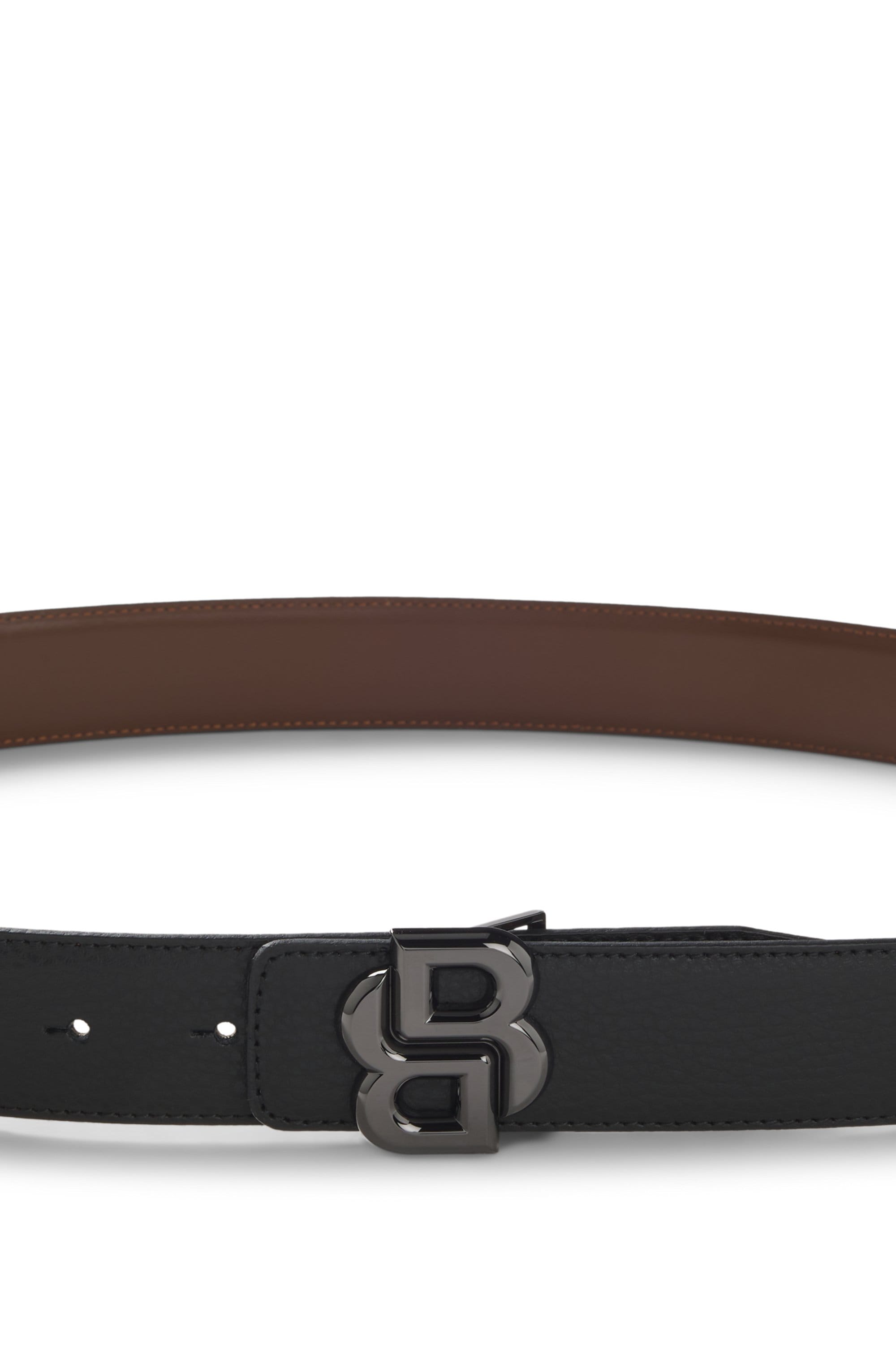 BOSS Wendegürtel »B_Icon-Gr-St Sr35« aus italienischem Leder