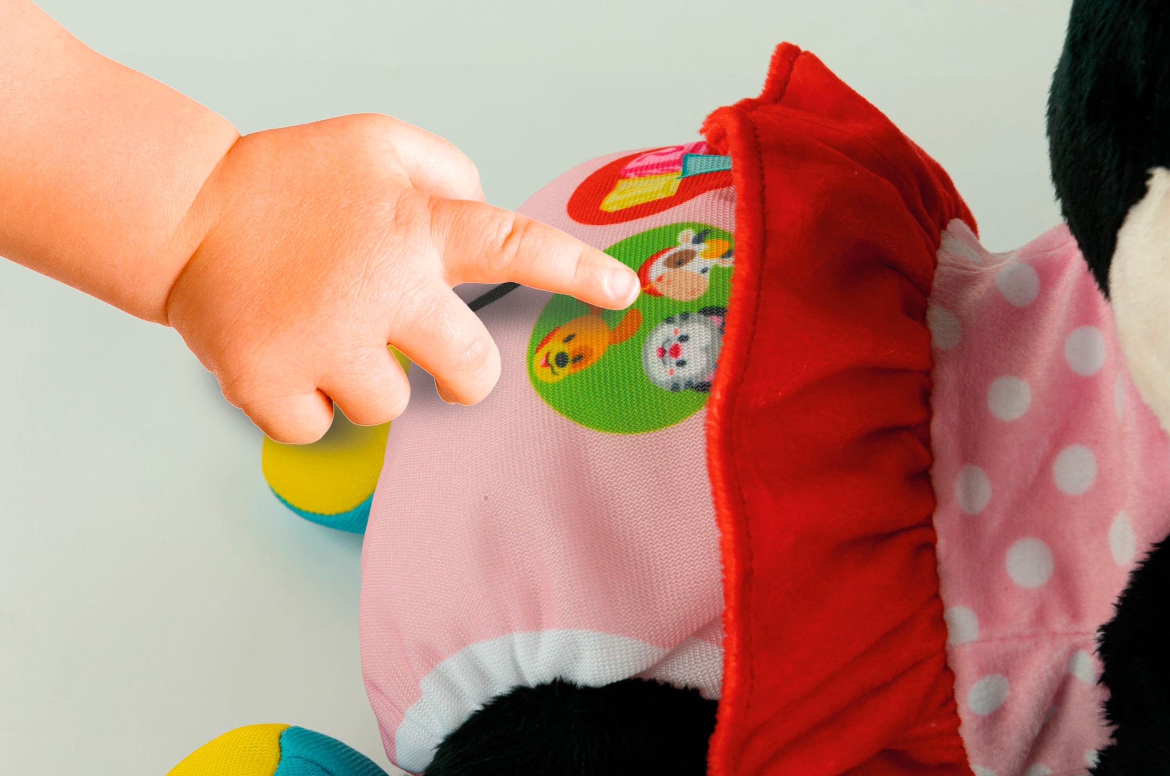 Clementoni® Plüschfigur »Disney Baby,  Minnie - Krabbel mit mir« mit Sound