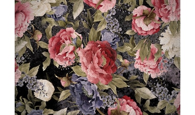 Consalnet Papiertapete »Muster mit roten Blumen«, floral kaufen