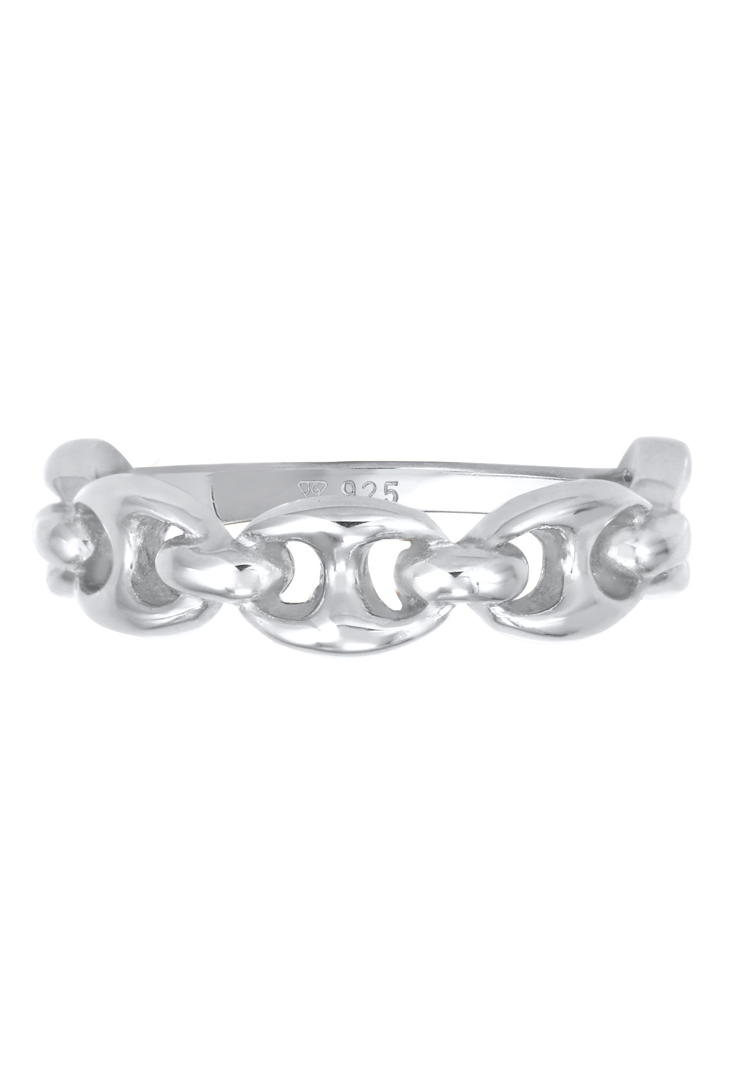 Elli Silberring »Ring Maritimes Schiffsanker Design Bandring 925 Silber«