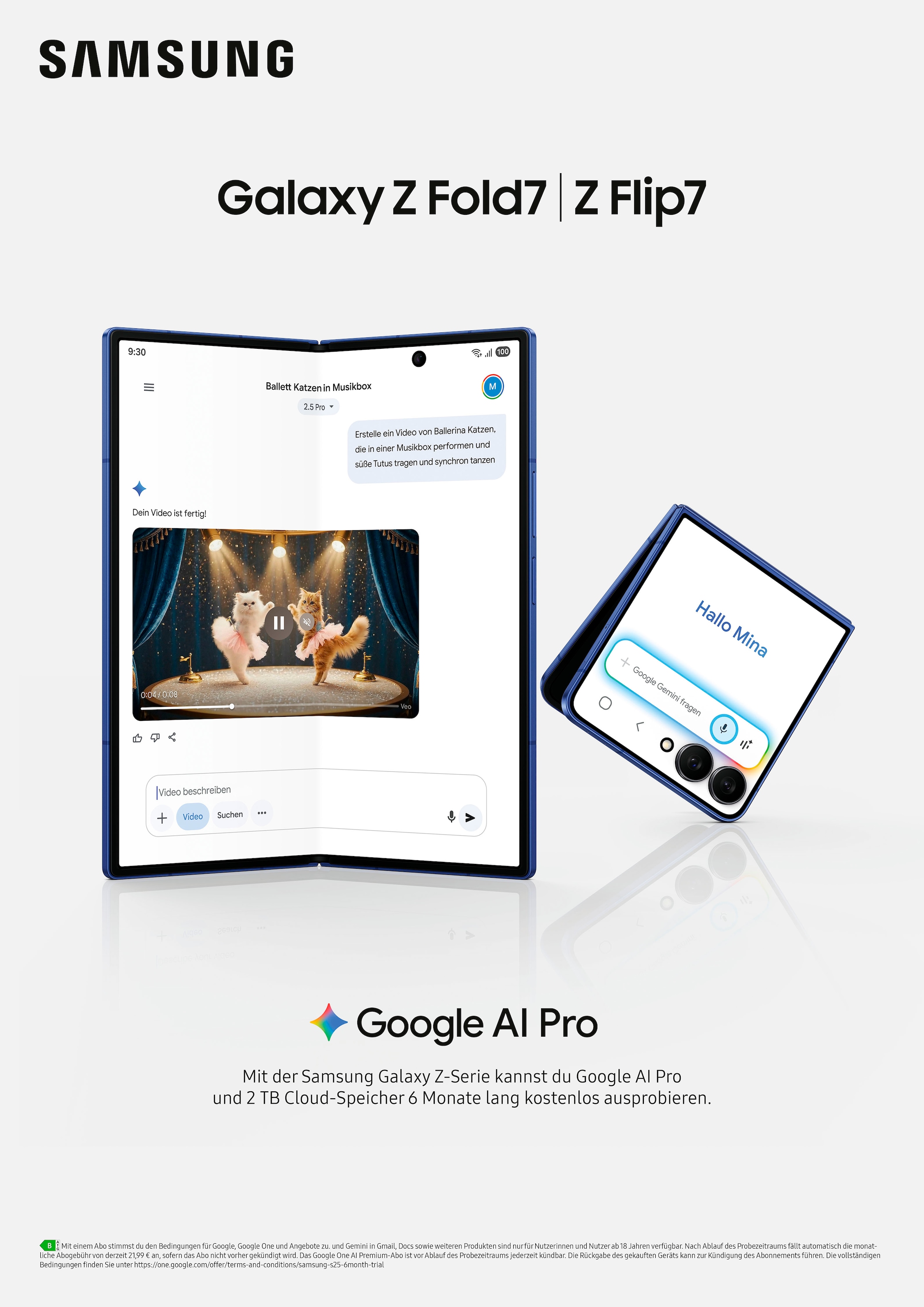 Samsung Smartphone »Galaxy Z Flip 7« Coral Red
