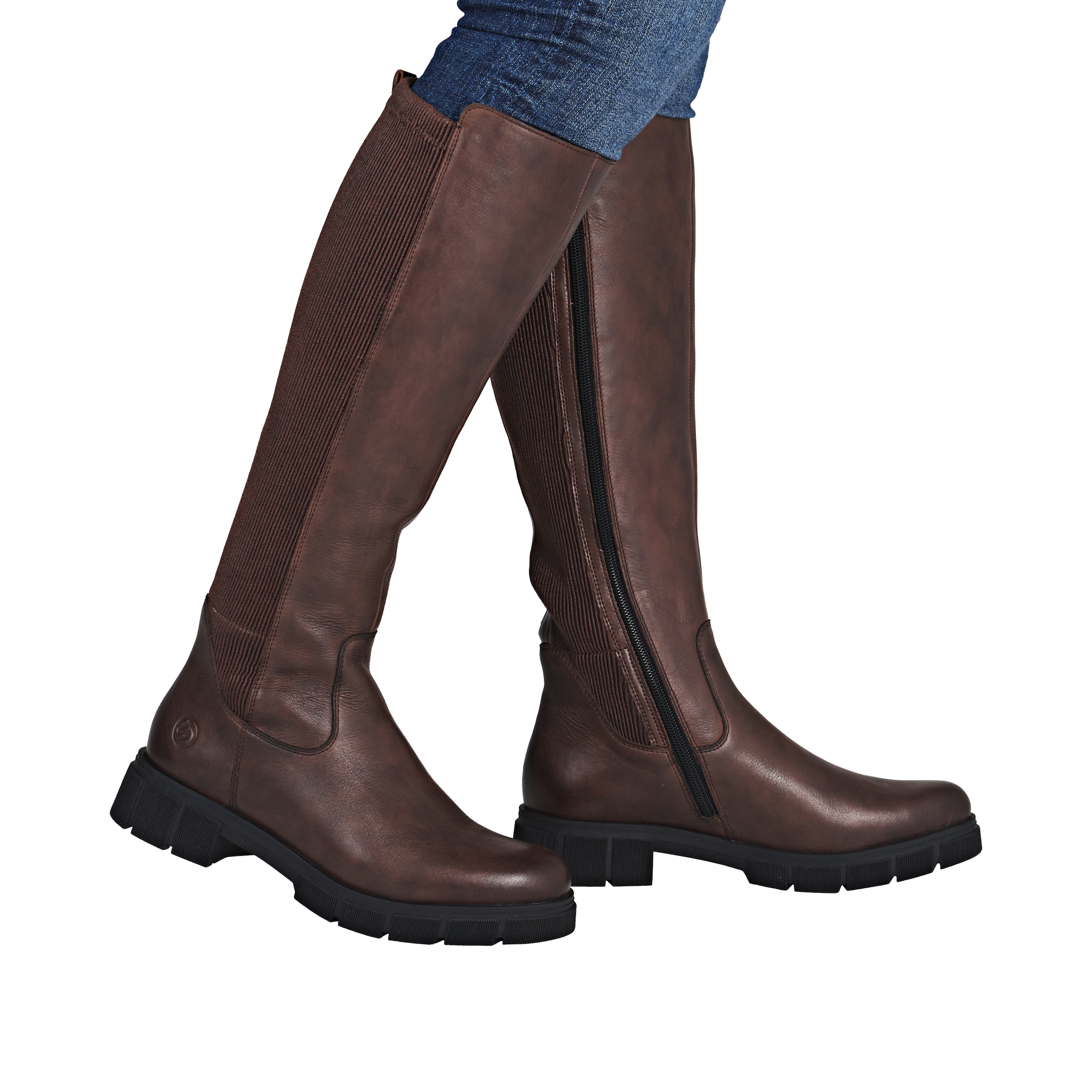 Remonte Stiefel, Langschaftstiefel, Stretchstiefel, mit herausnehmbarer Einlage