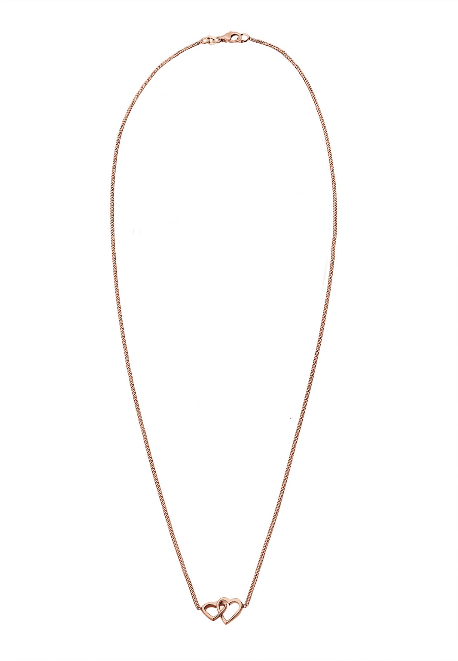 Elli Kette mit Anhänger »Halskette Herz Liebe Verbundenheit 925 Sterling Silber«