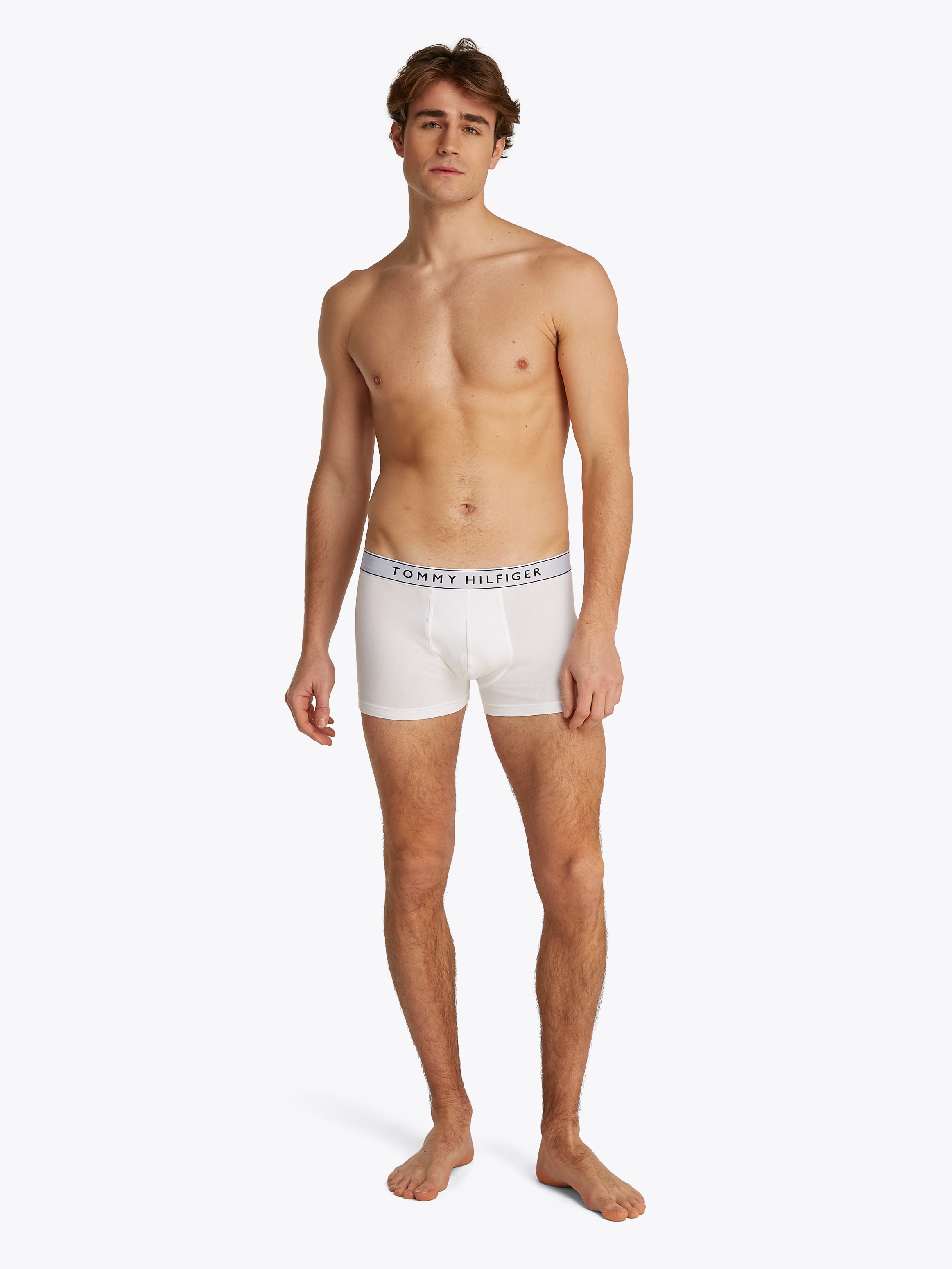 Tommy Hilfiger Underwear Trunk »3P TRUNK DTM«, (Packung, 3 St., 3er), mit Logobund
