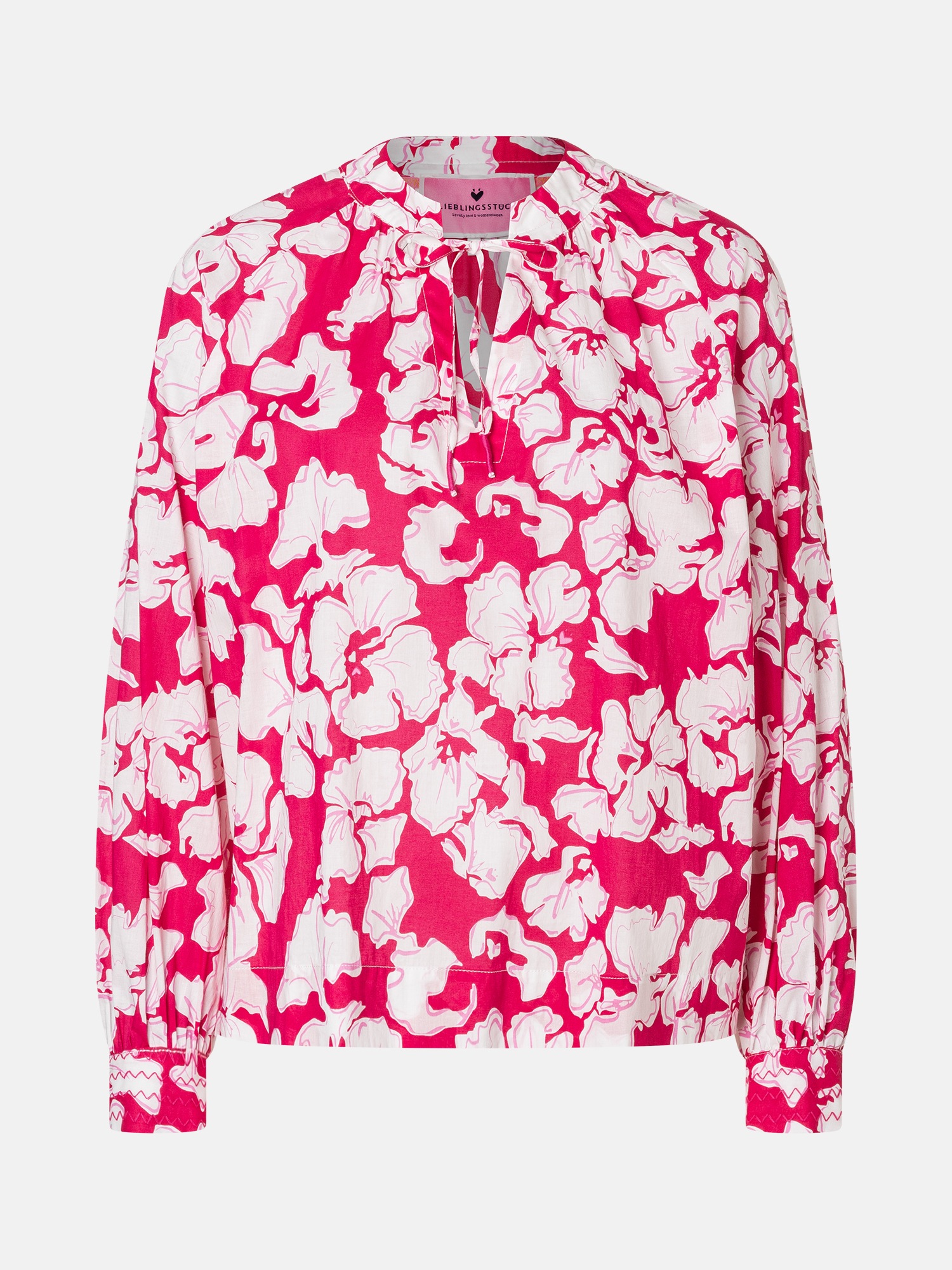 Lieblingsstück Schlupfbluse »RukaniL« mit Allover-Muster