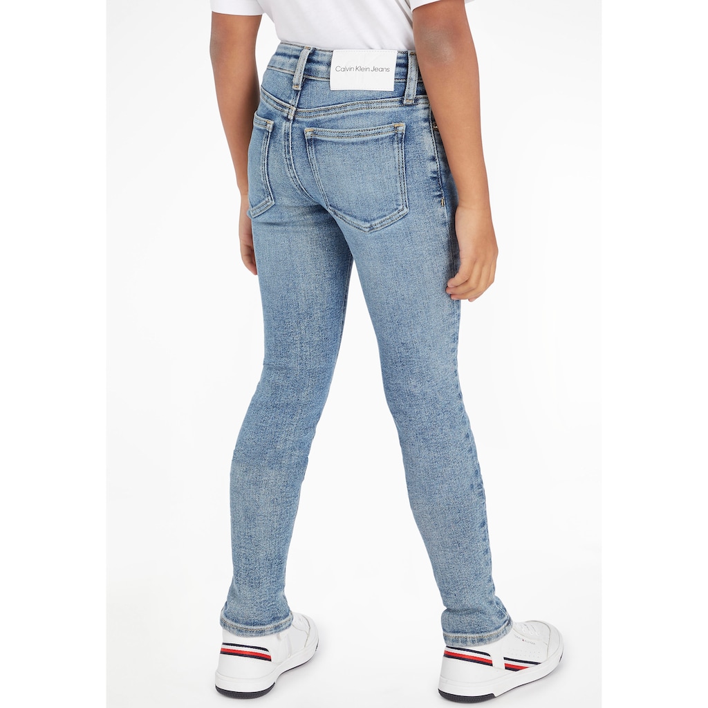 Calvin Klein Jeans Stretch-Jeans »MR SKINNY LIGHT BLUE SNAKE«
