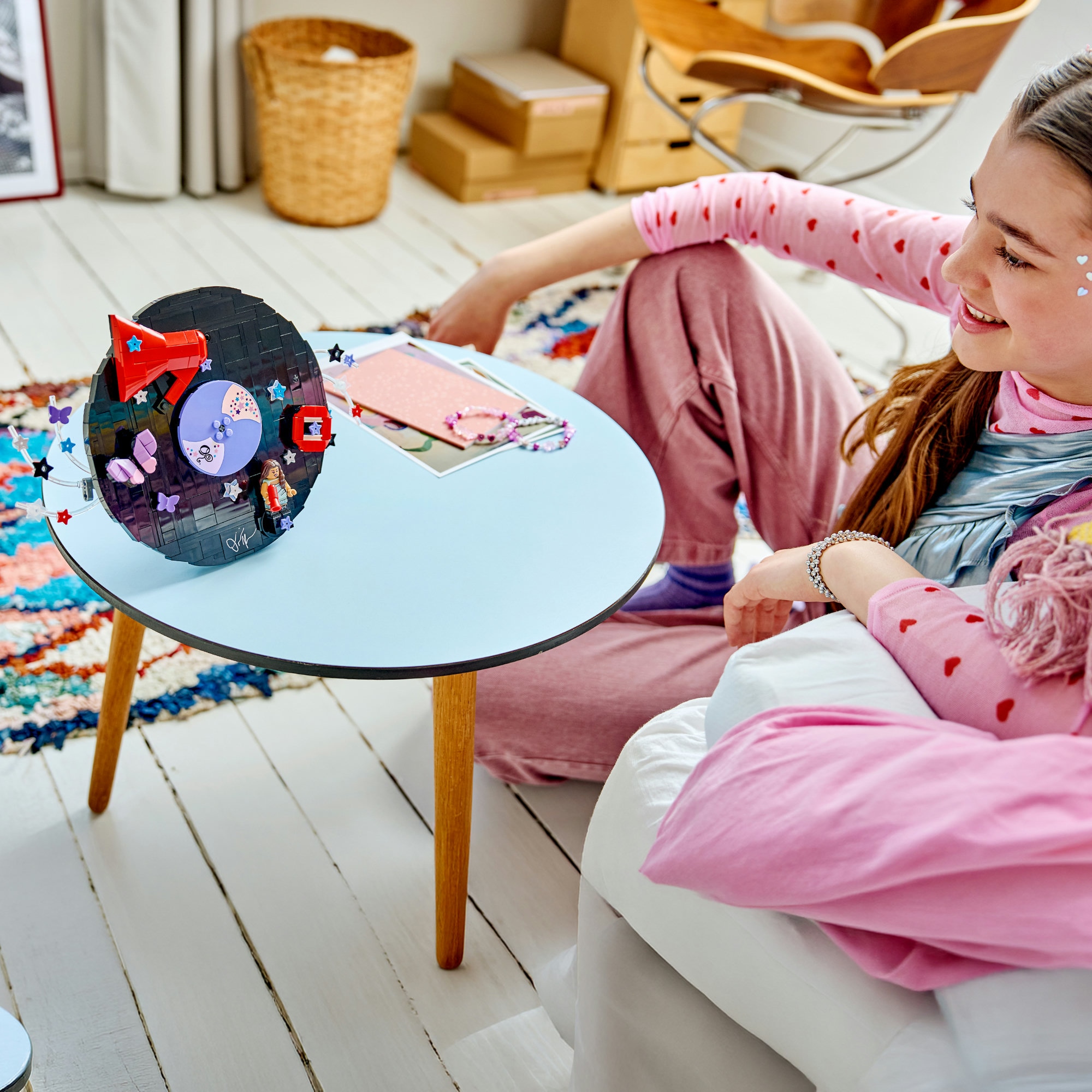 LEGO® Konstruktionsspielsteine »Olivia Rodrigos Schallplatte (43028), LEGO Editions Music« Made in Europe
