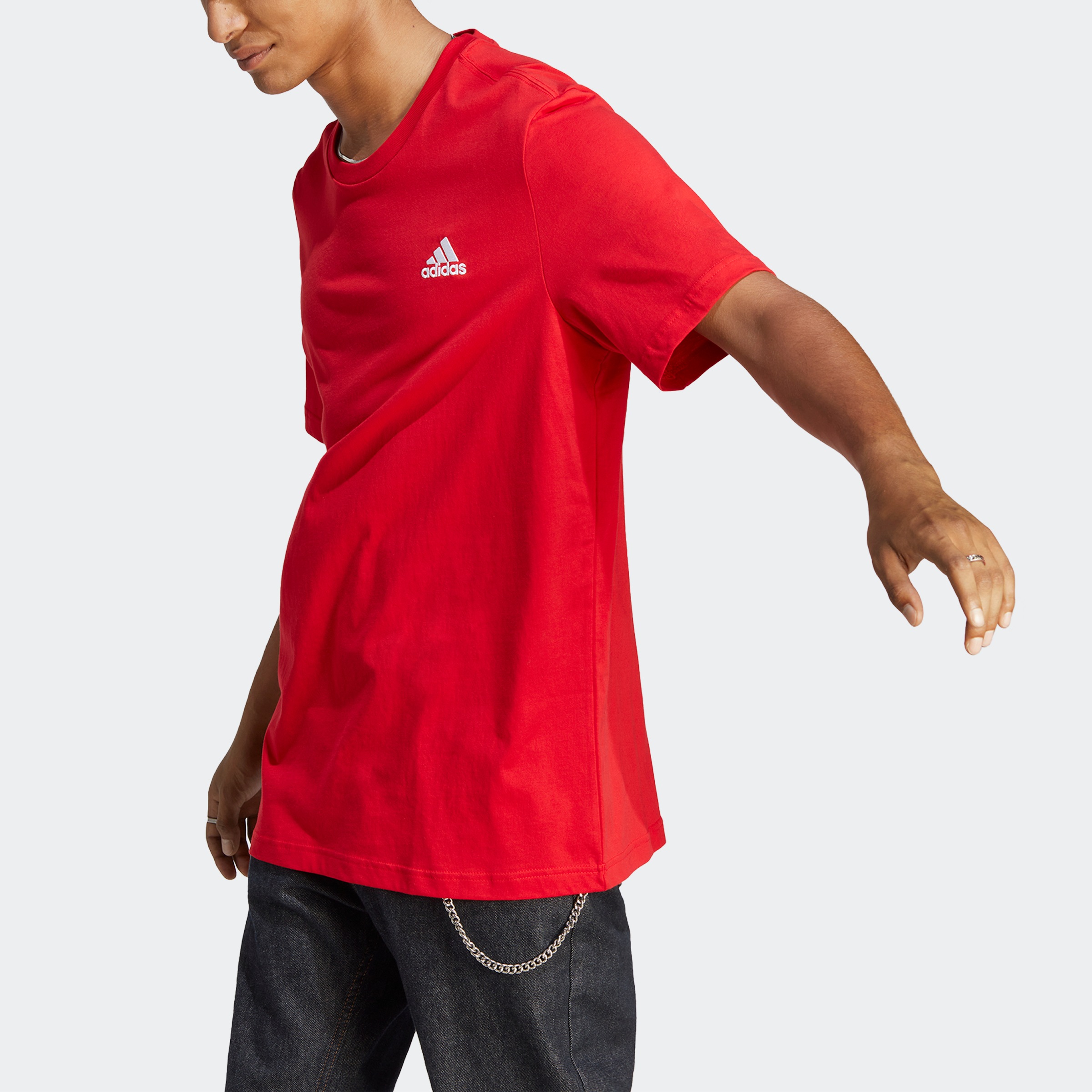 adidas Sportswear T-Shirt »ESSENTIALS SINGLE JERSEY EMBROIDERED SMALL LOGO«