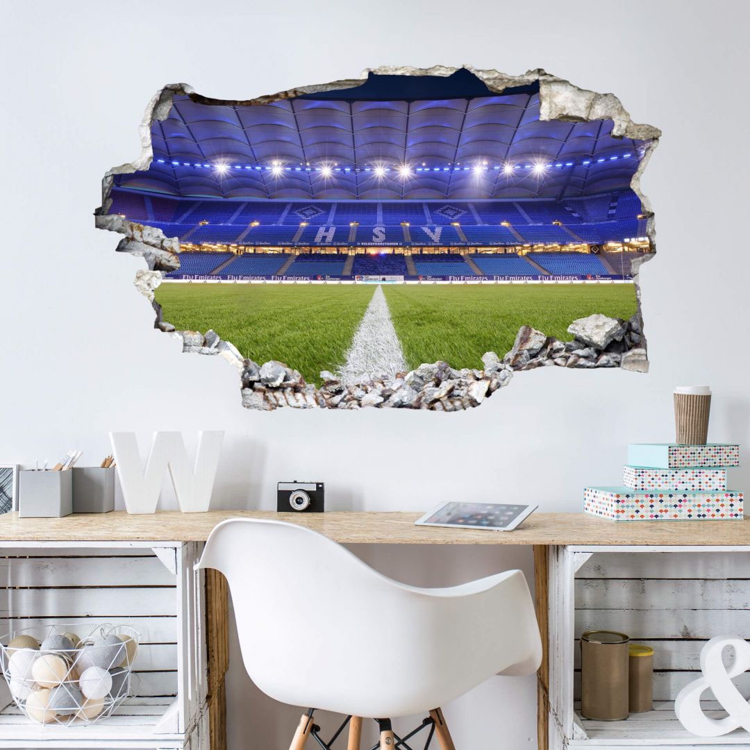 Wall-Art Wandtattoo »3D Fußball HSV Arena 03«, (1 St.) kaufen online bei  OTTO