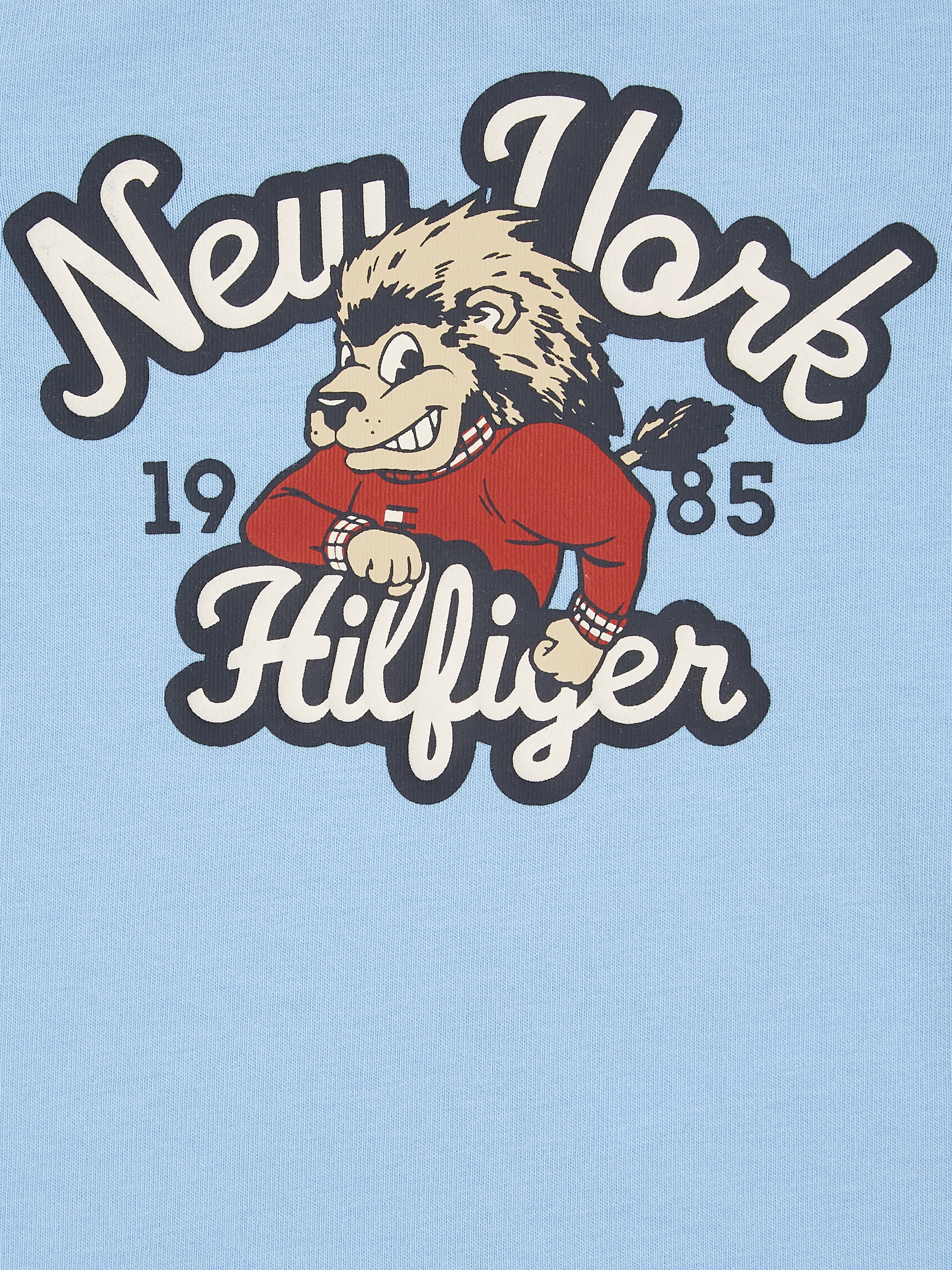 Tommy Hilfiger Langarmshirt »FUN PUFF PRINTED TEE LS«, Baby bis 2 Jahre mit Logodruck