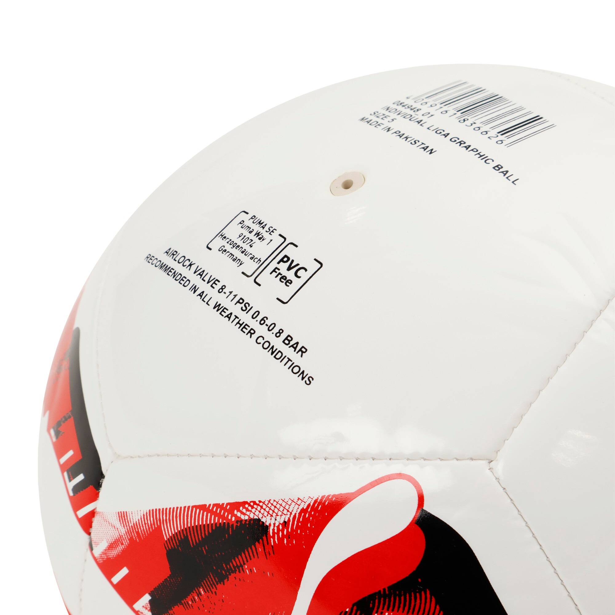 PUMA Fußball »INDIVIDUALLIGA GRAPHIC BALL« für Training und Spiel, aus thermoplastischem Polyurethan