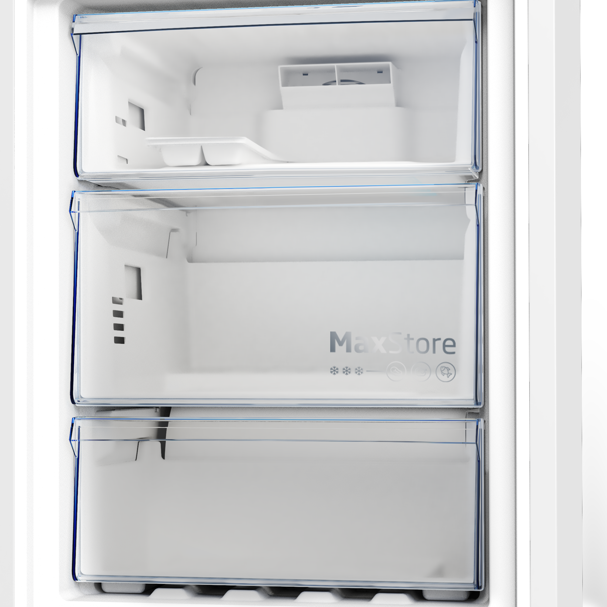 BEKO Kühl-/Gefrierkombination »B7RCNE367HXB«, No Frost und AeroFlow
