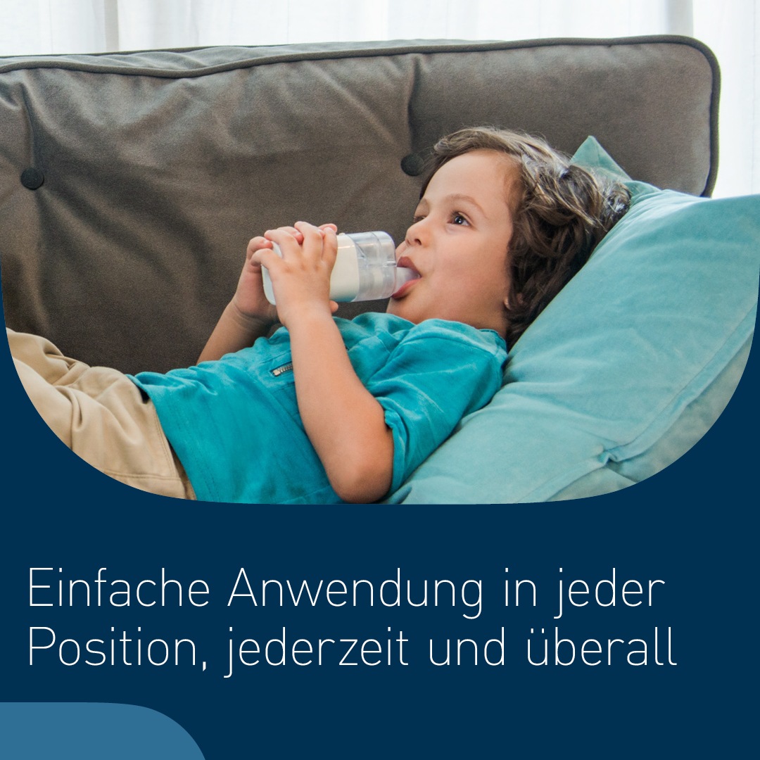 Omron Inhalationsgerät »NE-U100-E«, Tascheninhalator