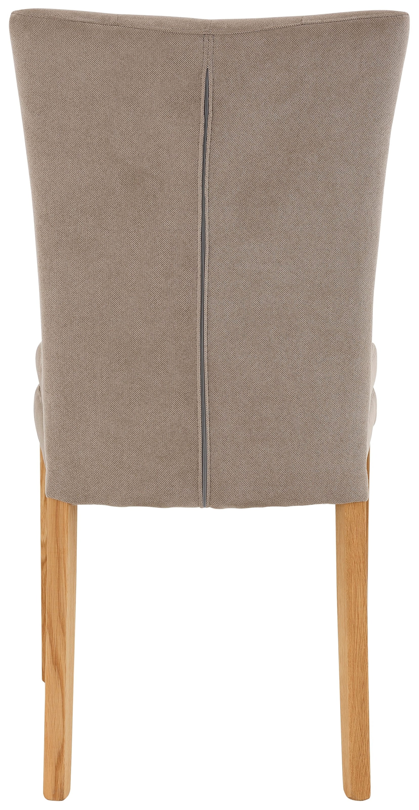 Home affaire Esszimmerstuhl »Colorado BESTSELLER Polsterstuhl«, (Set), 6 St., Luxus-Microfaser, Beine in eiche oder nussbaum. Im 2er, 4er oder 6er-Set