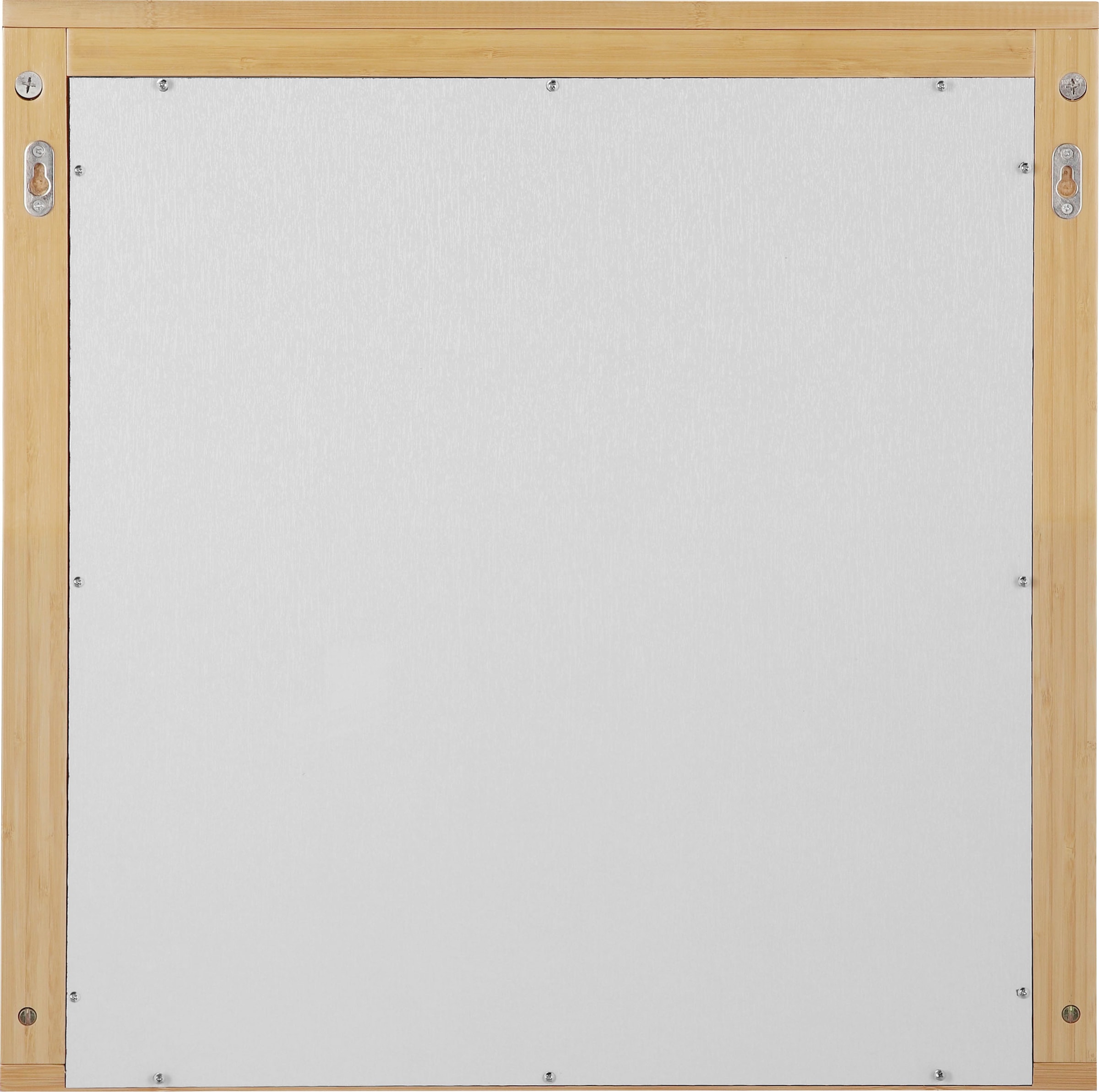 welltime Badspiegel »Bali Natur Badezimmerspiegel Spiegelschrank«, Spiegel mit Ablage Regal Bambus Breite 60cm