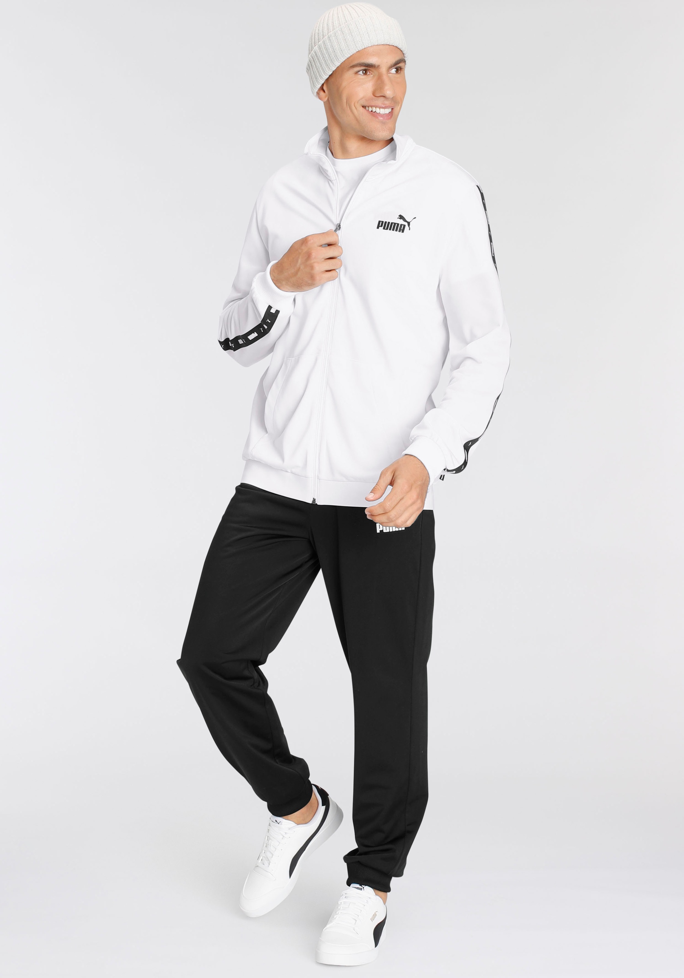 PUMA Trainingsanzug »Tape Poly Suit«, (Set, 2 tlg.)