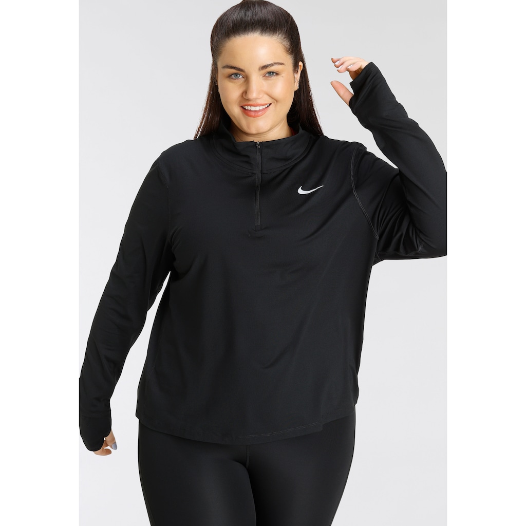 Nike Laufshirt »Element Women's 1/-Zip Running Top (Plus Size)«