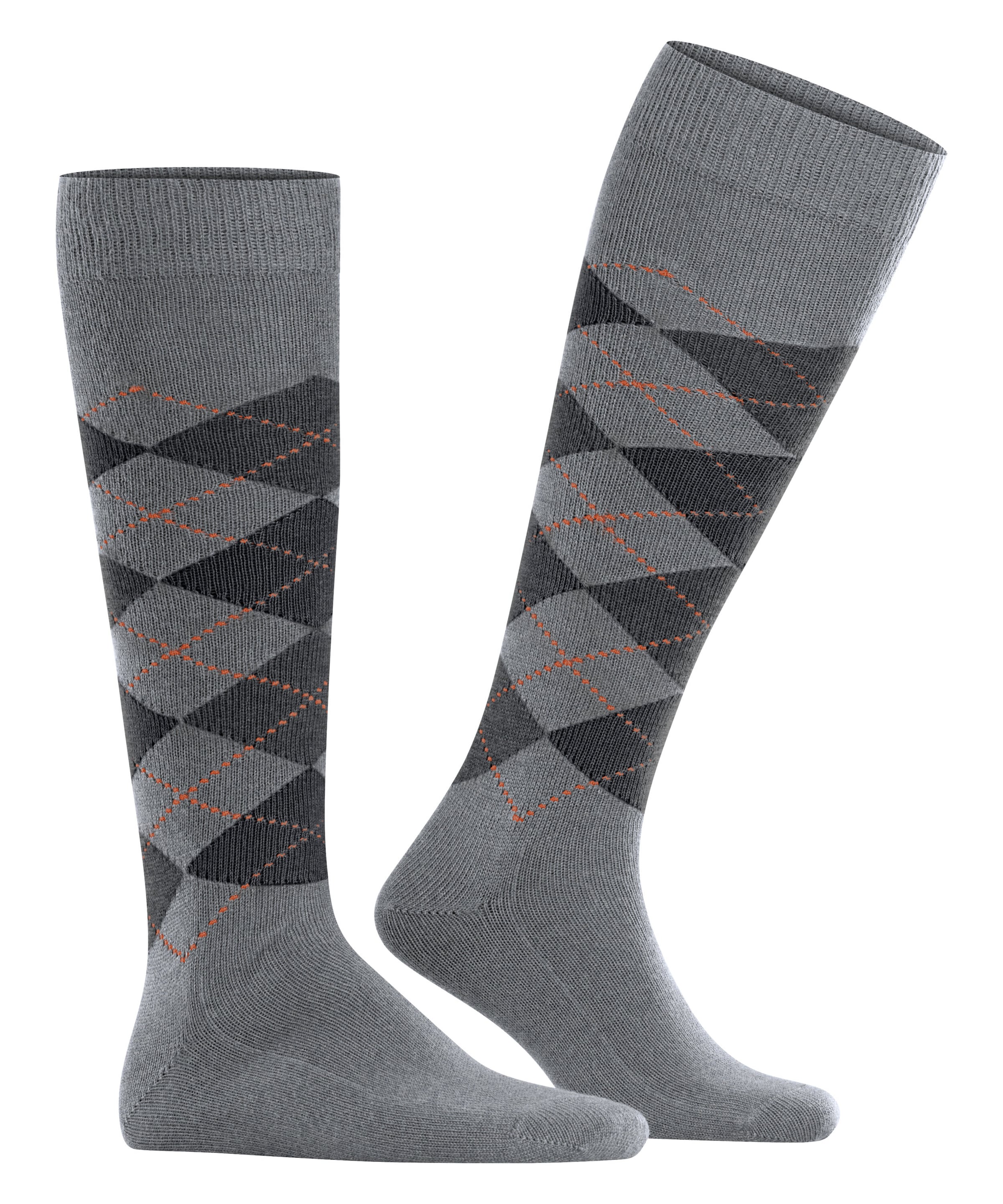 Burlington Kniestrümpfe »Preston« Einheitsgröße 40-46, Argyle-Muster, besonders weich