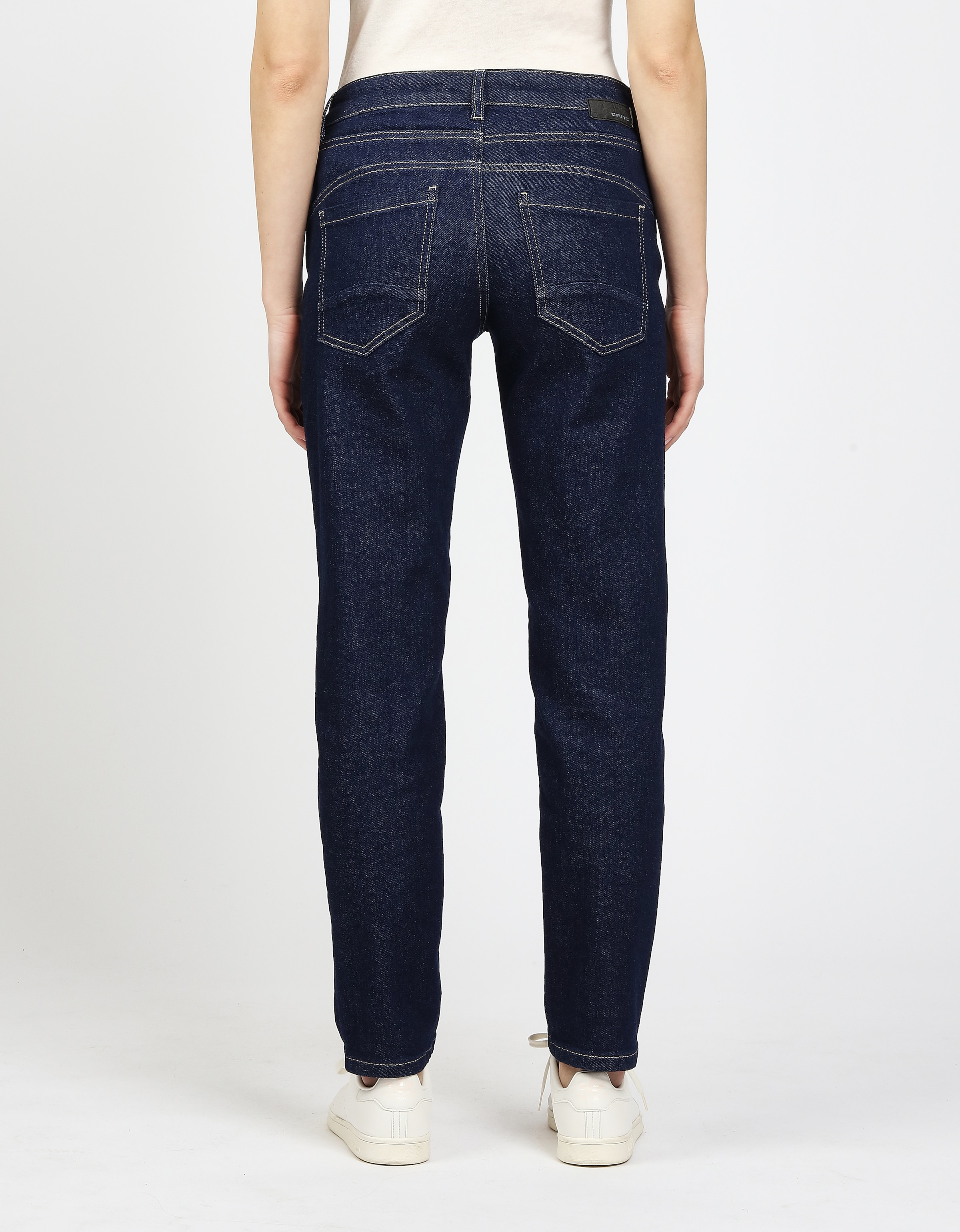 GANG 5-Pocket-Jeans »94JOLINE BOYFRIEND«, in cropped Länge