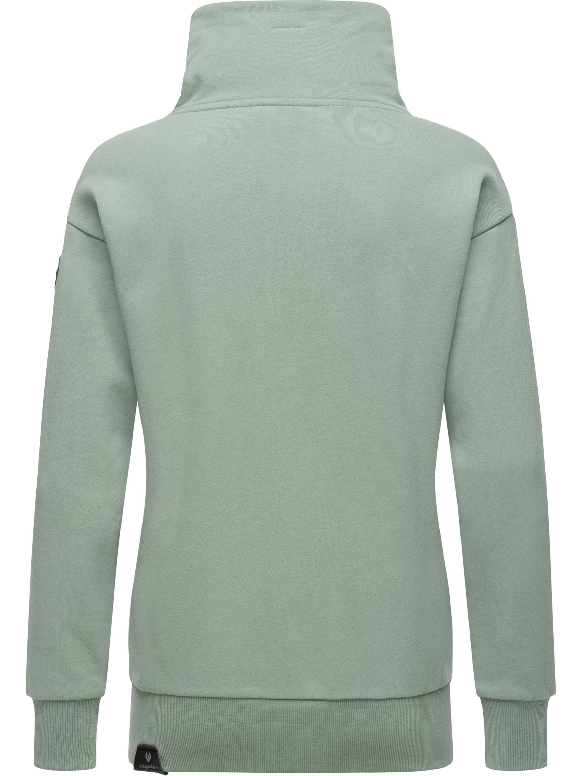 Ragwear Sweatjacke »Sweatjacke Shocky«, sportliche Damen Zip-Hoodie mit Kordeln