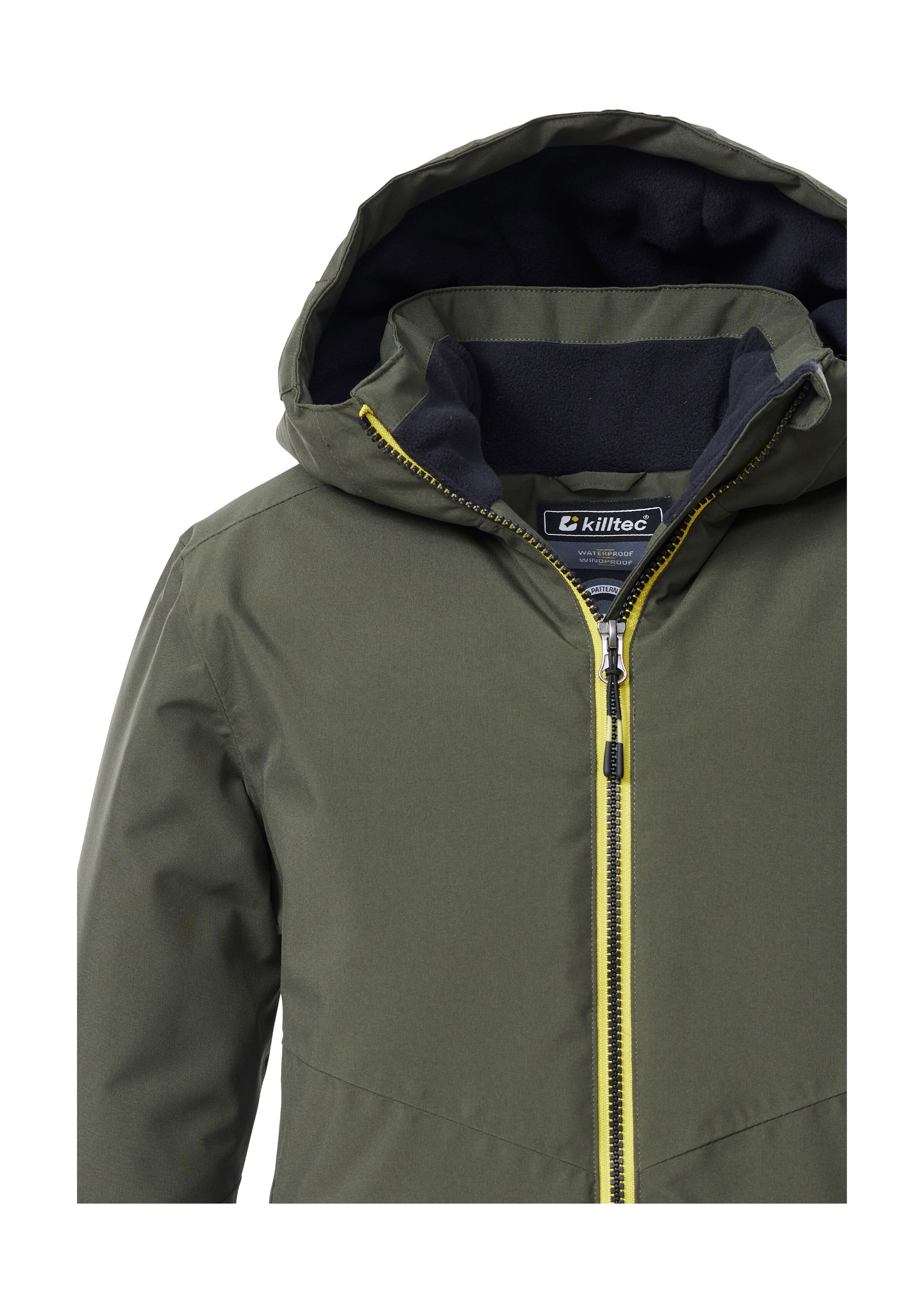 Killtec Funktionsjacke »KOW 221 BYS JCKT«, Wind- und wasserdichte Kinderjacke mit verstellbarer Kapuze