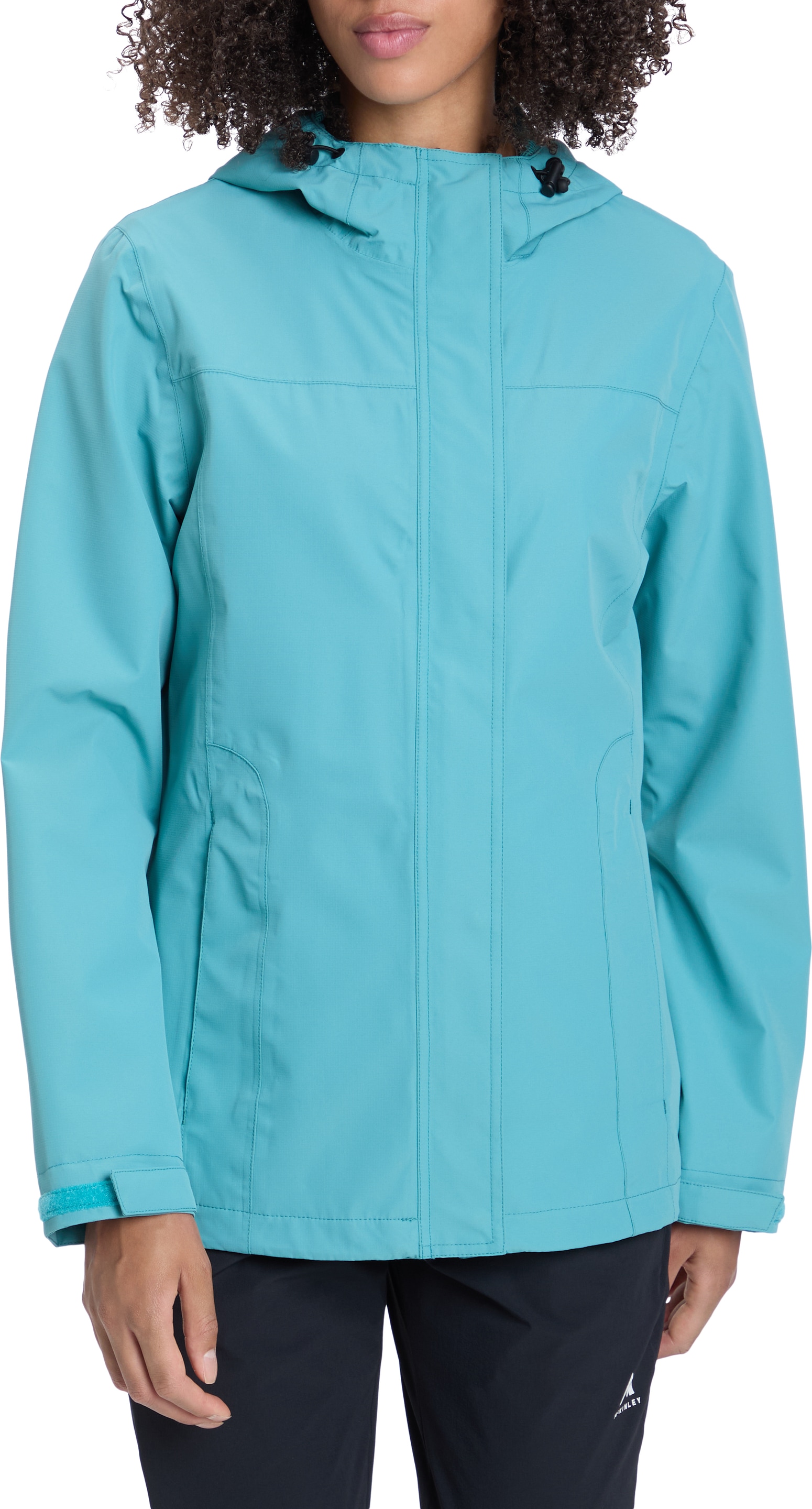 McKINLEY Outdoorjacke »DA.-REGENJACKE CARLIDE W« für vielseitige Outdoor-Aktivitäten, komprimierbar in Innentasche
