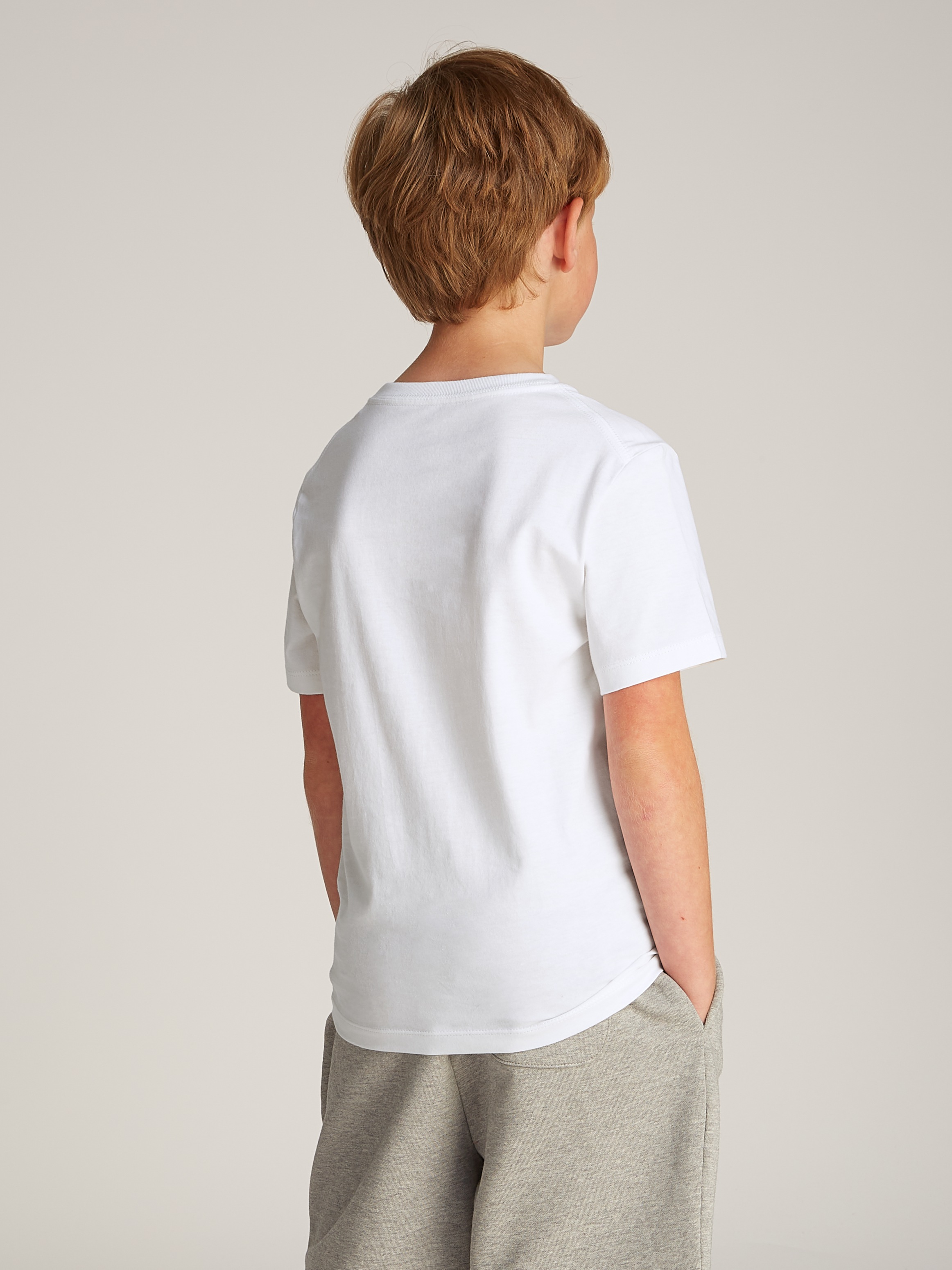 Calvin Klein Jeans T-Shirt »Chest Inst.Logo Ss T-Shirt«, für Kinder bis 16 Jahre und mit Logoschriftzug