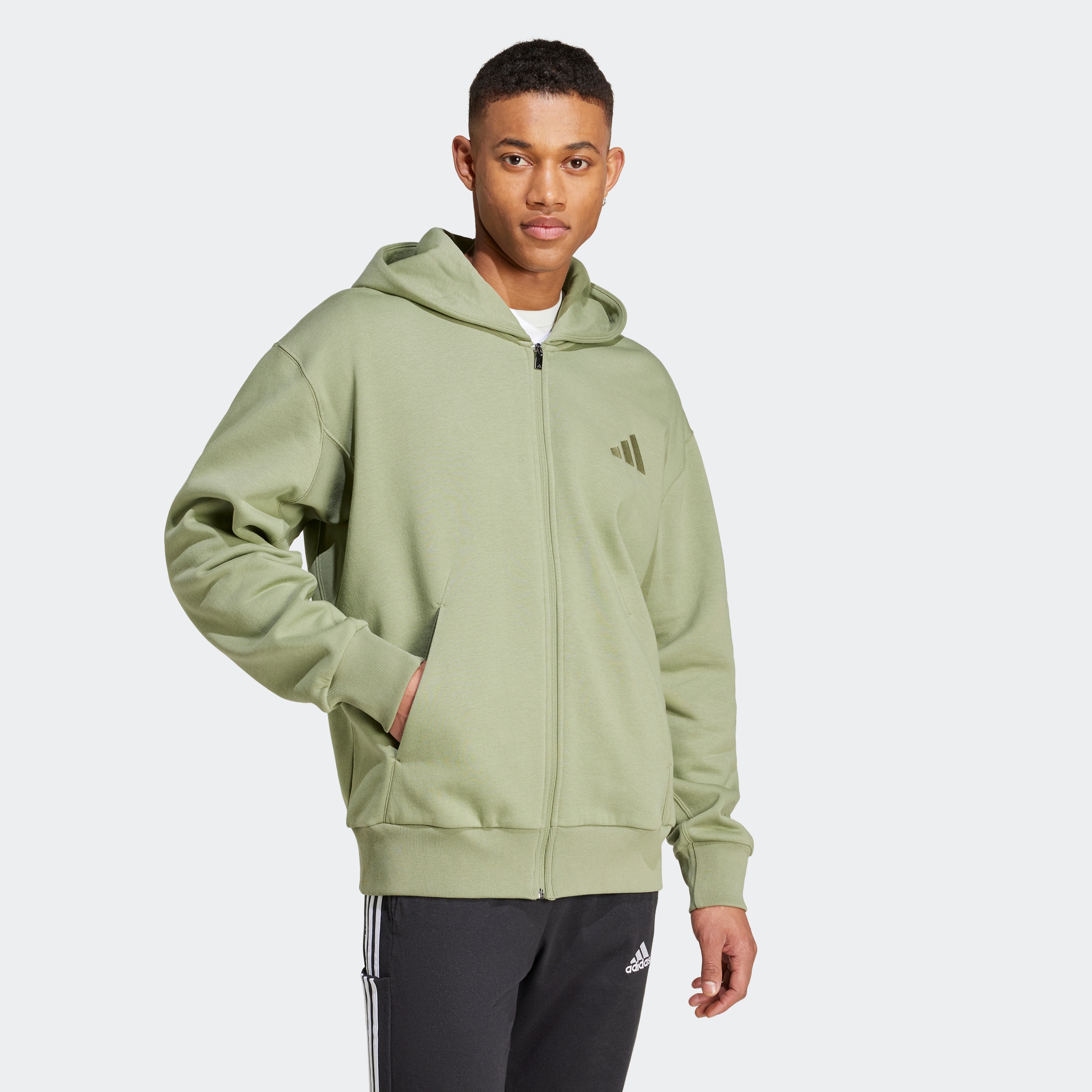 adidas Sportswear Kapuzensweatshirt »M A SZN FL FZ«